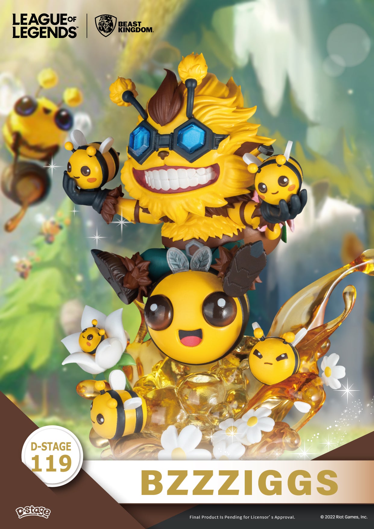 Diorama Stage-119-League of Legends-Beemo & BZZZiggs Set