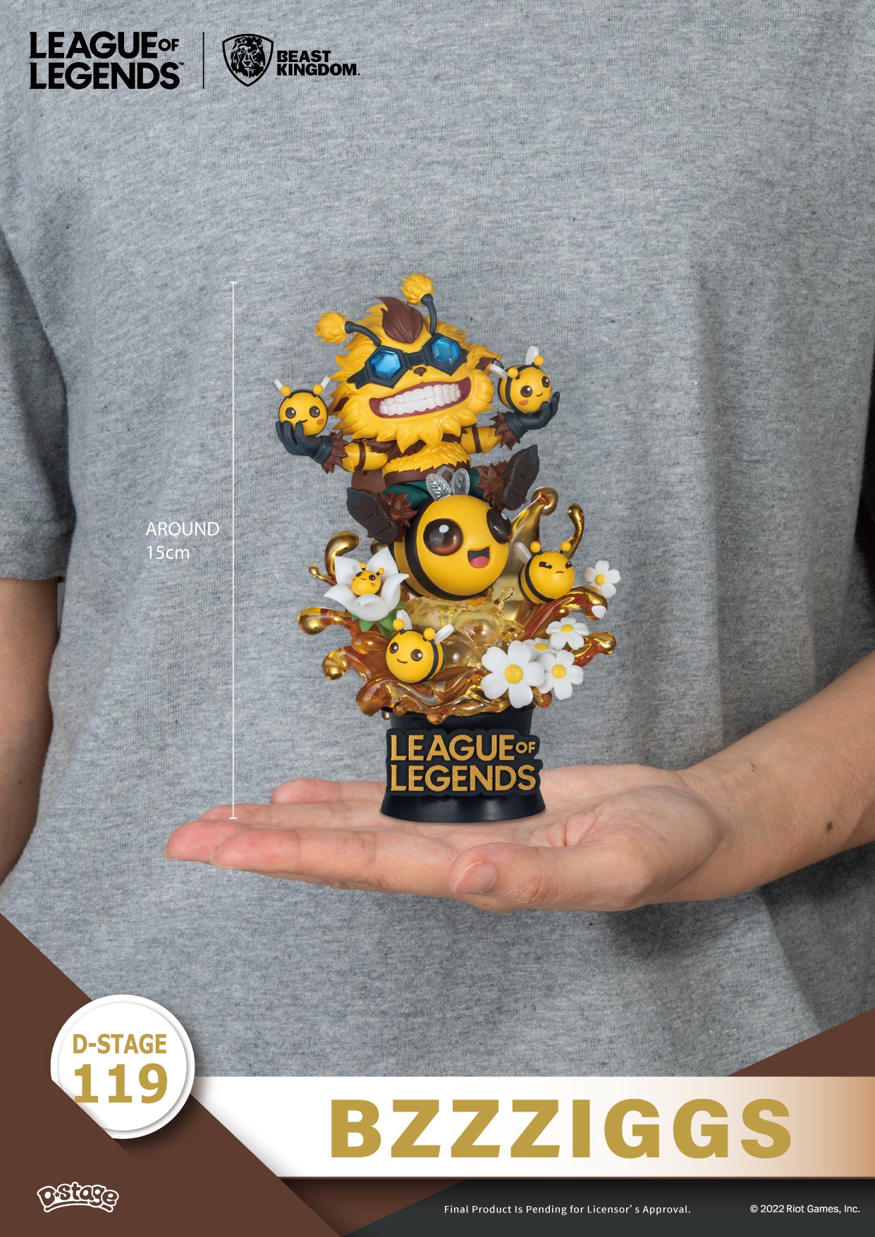 Diorama Stage-119-League of Legends-Beemo & BZZZiggs Set