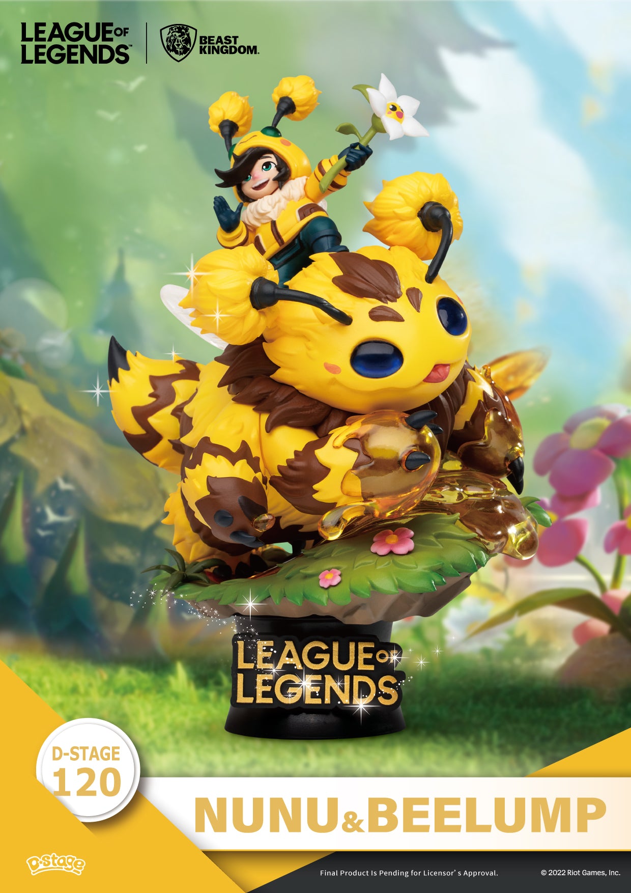 Diorama Stage-120-League of Legends- Nunu&Beelump & Heimerstinger Set