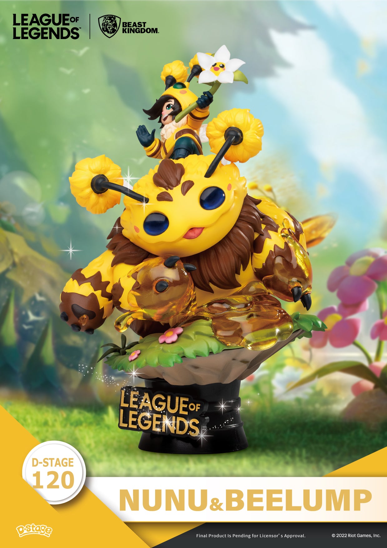 Diorama Stage-120-League of Legends- Nunu&Beelump & Heimerstinger Set