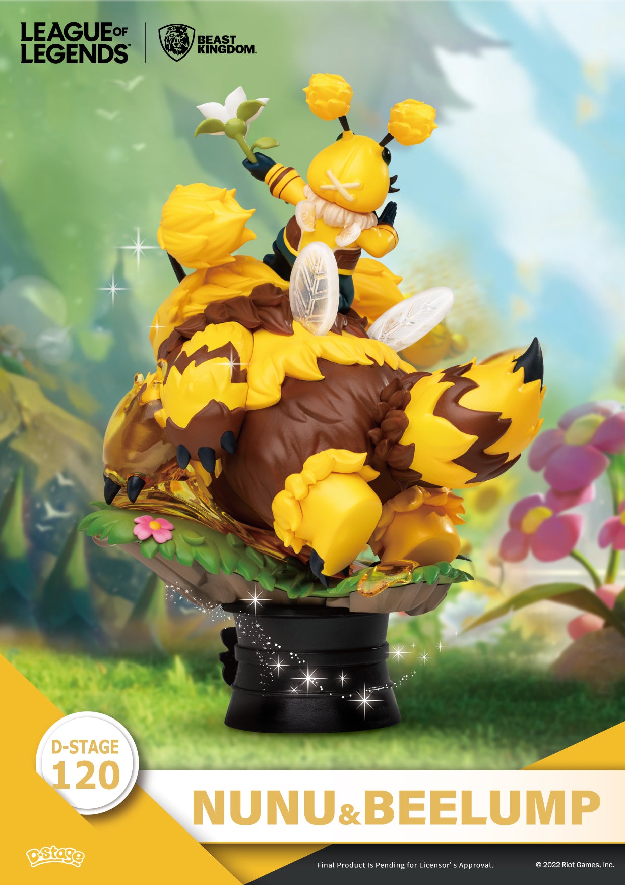 Diorama Stage-120-League of Legends- Nunu&Beelump & Heimerstinger Set