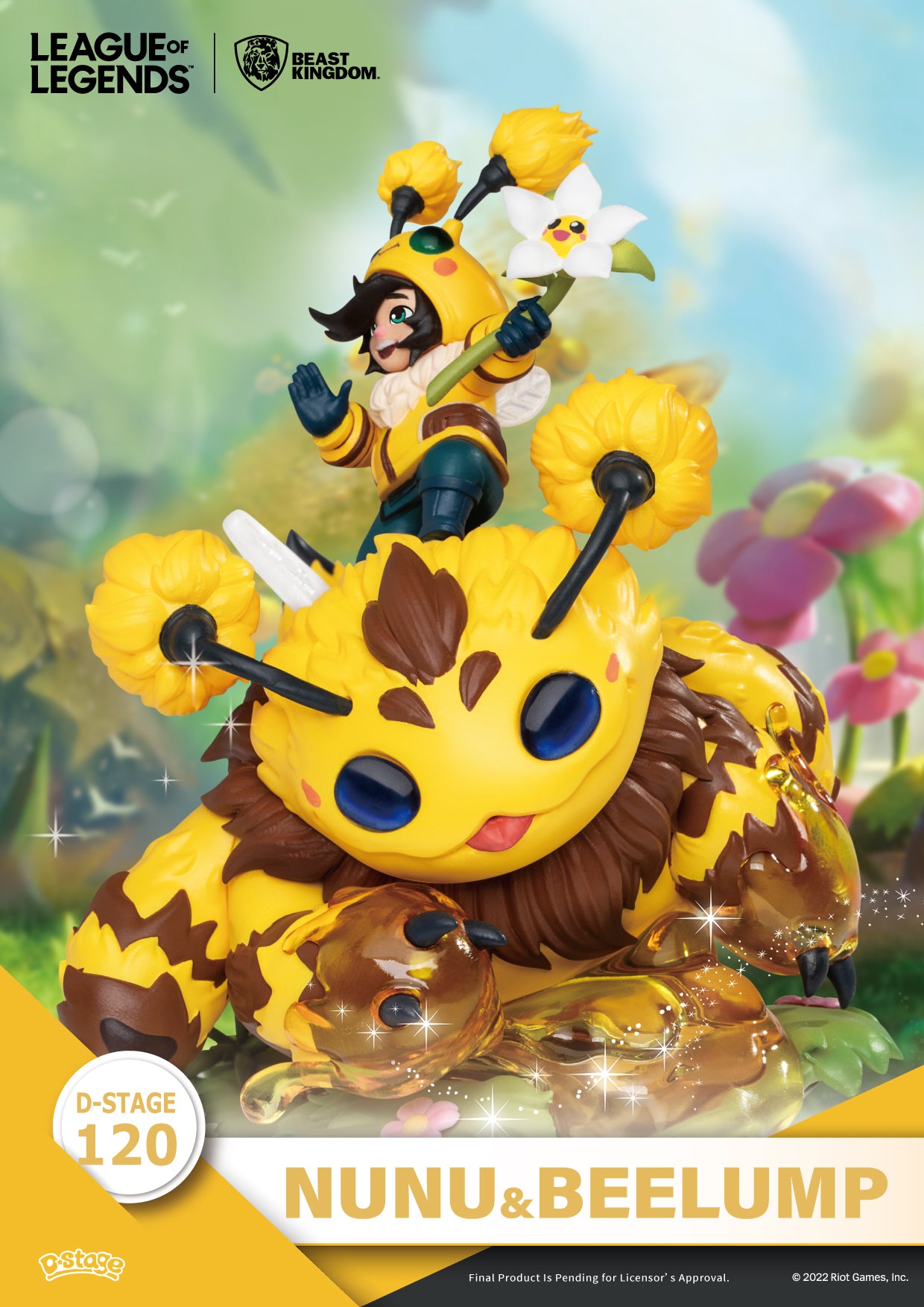 Diorama Stage-120-League of Legends- Nunu&Beelump & Heimerstinger Set