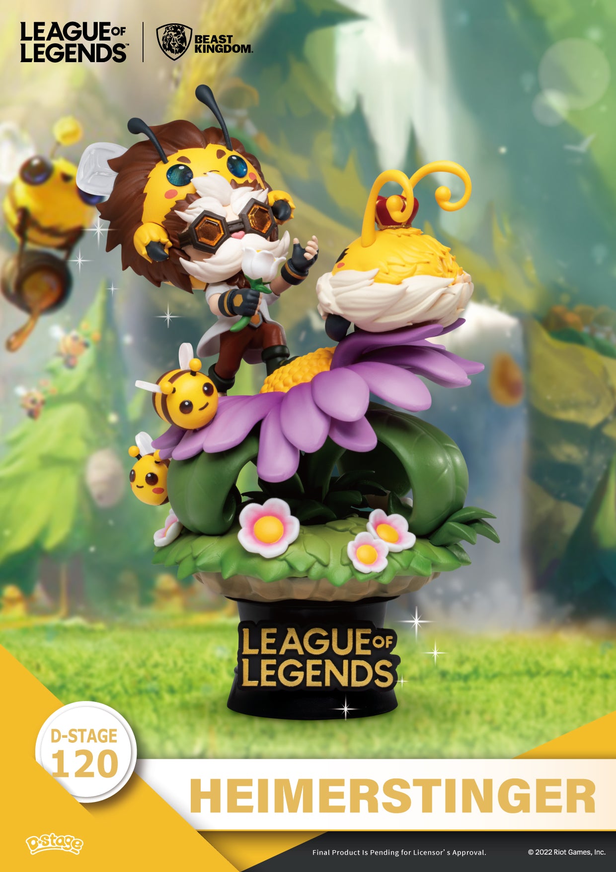 Diorama Stage-120-League of Legends- Nunu&Beelump & Heimerstinger Set