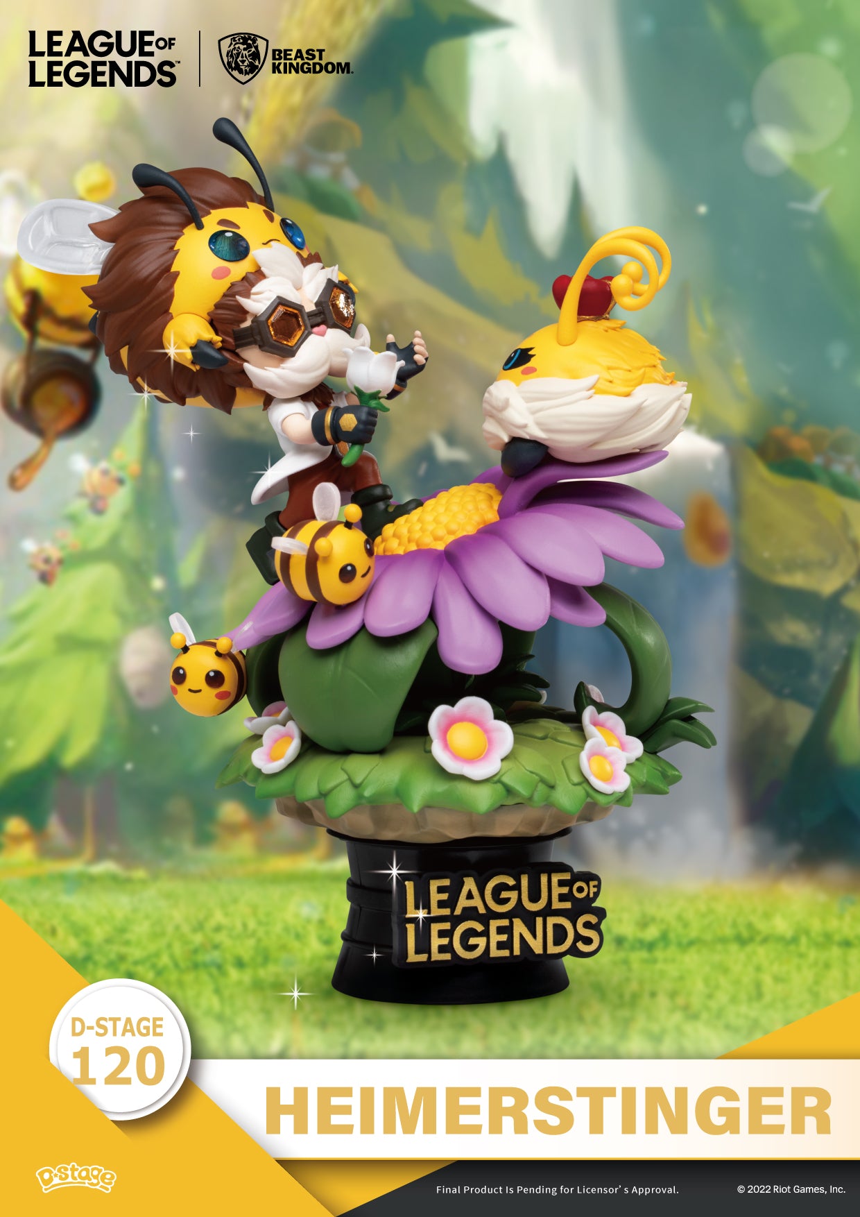 Diorama Stage-120-League of Legends- Nunu&Beelump & Heimerstinger Set
