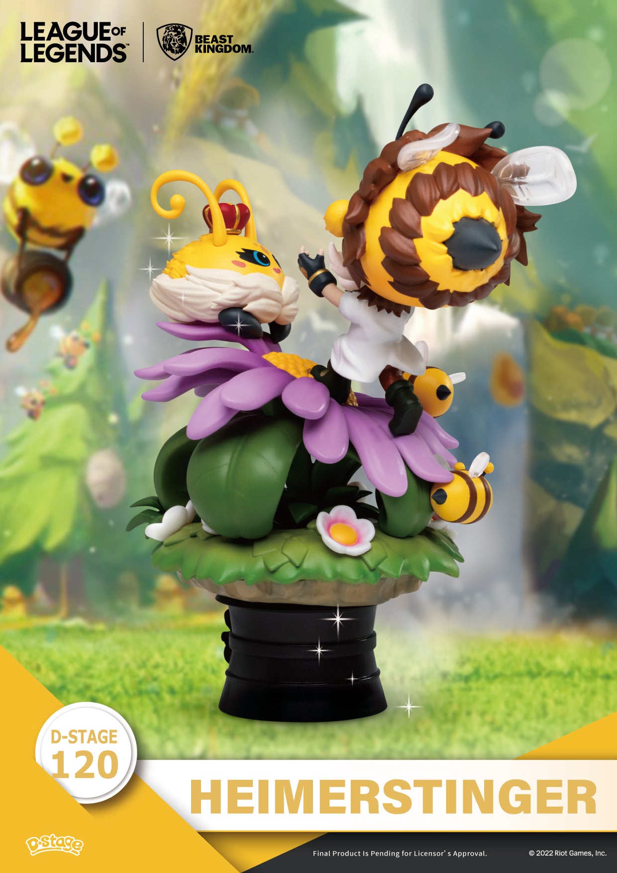 Diorama Stage-120-League of Legends- Nunu&Beelump & Heimerstinger Set