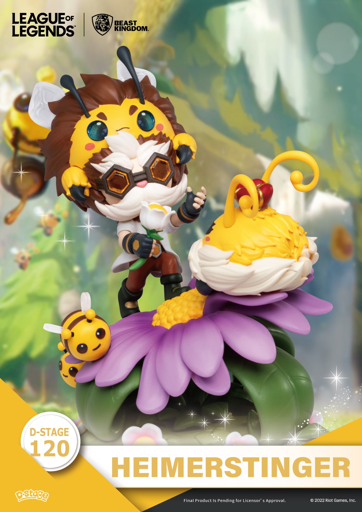 Diorama Stage-120-League of Legends- Nunu&Beelump & Heimerstinger Set