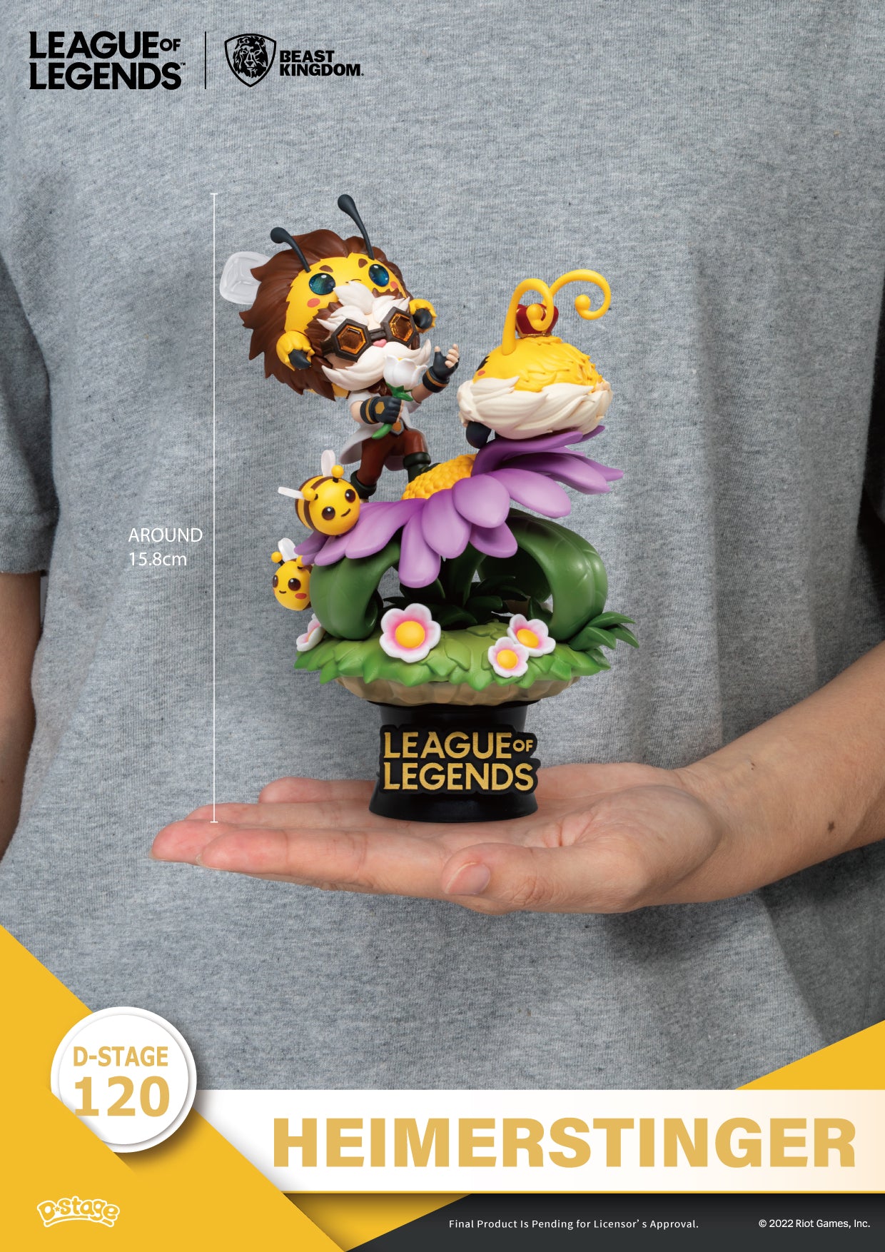 Diorama Stage-120-League of Legends- Nunu&Beelump & Heimerstinger Set