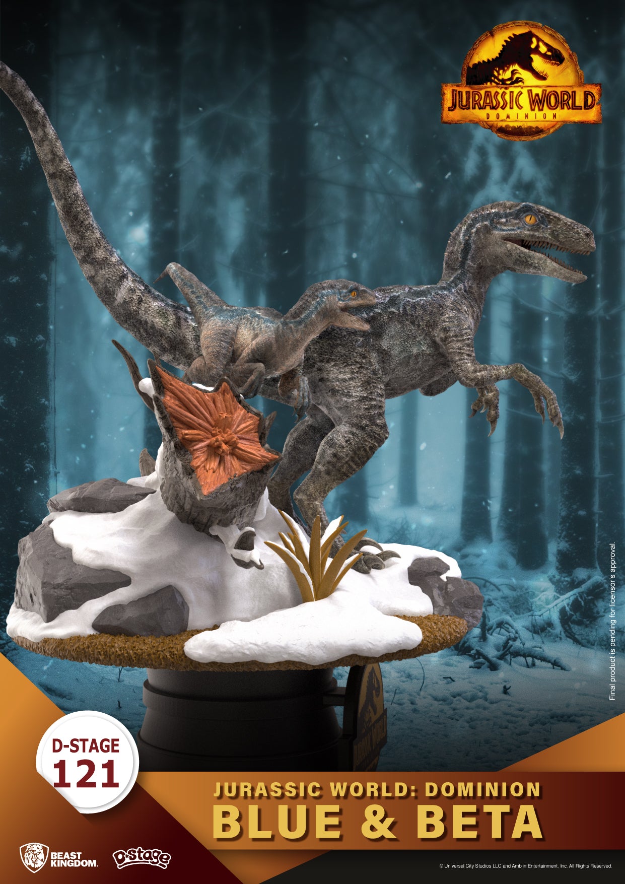 Diorama Stage-122-Jurassic World: Fallen Kingdom-T-Rex