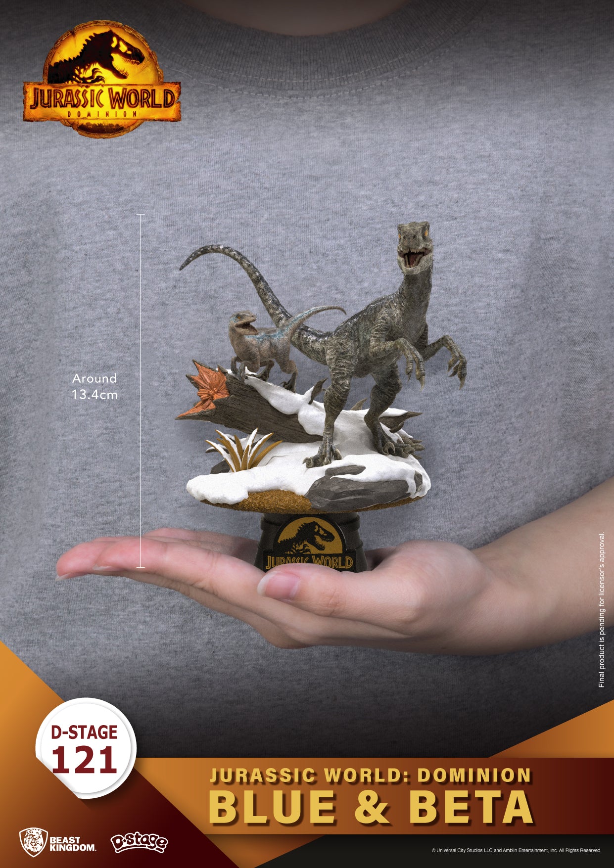 Diorama Stage-122-Jurassic World: Fallen Kingdom-T-Rex