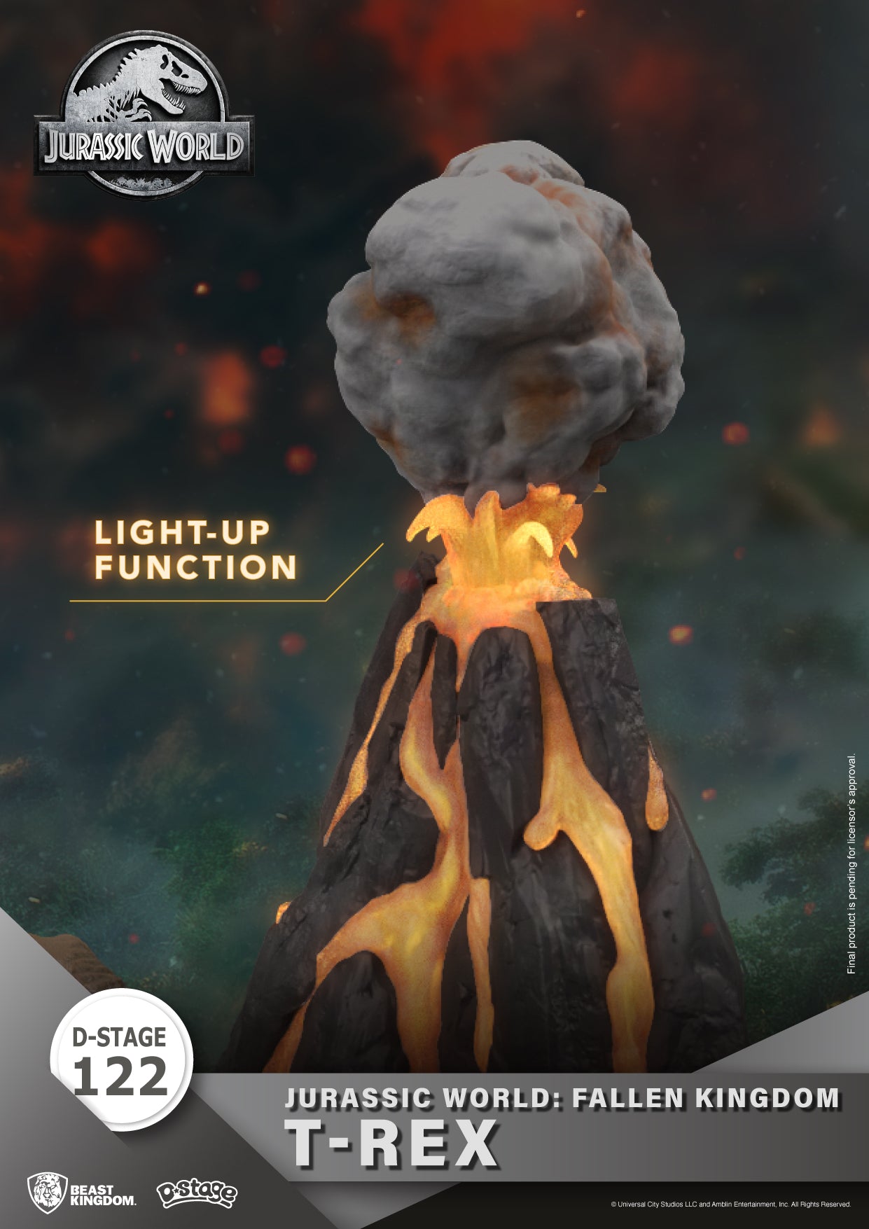 Diorama Stage-122-Jurassic World: Fallen Kingdom-T-Rex