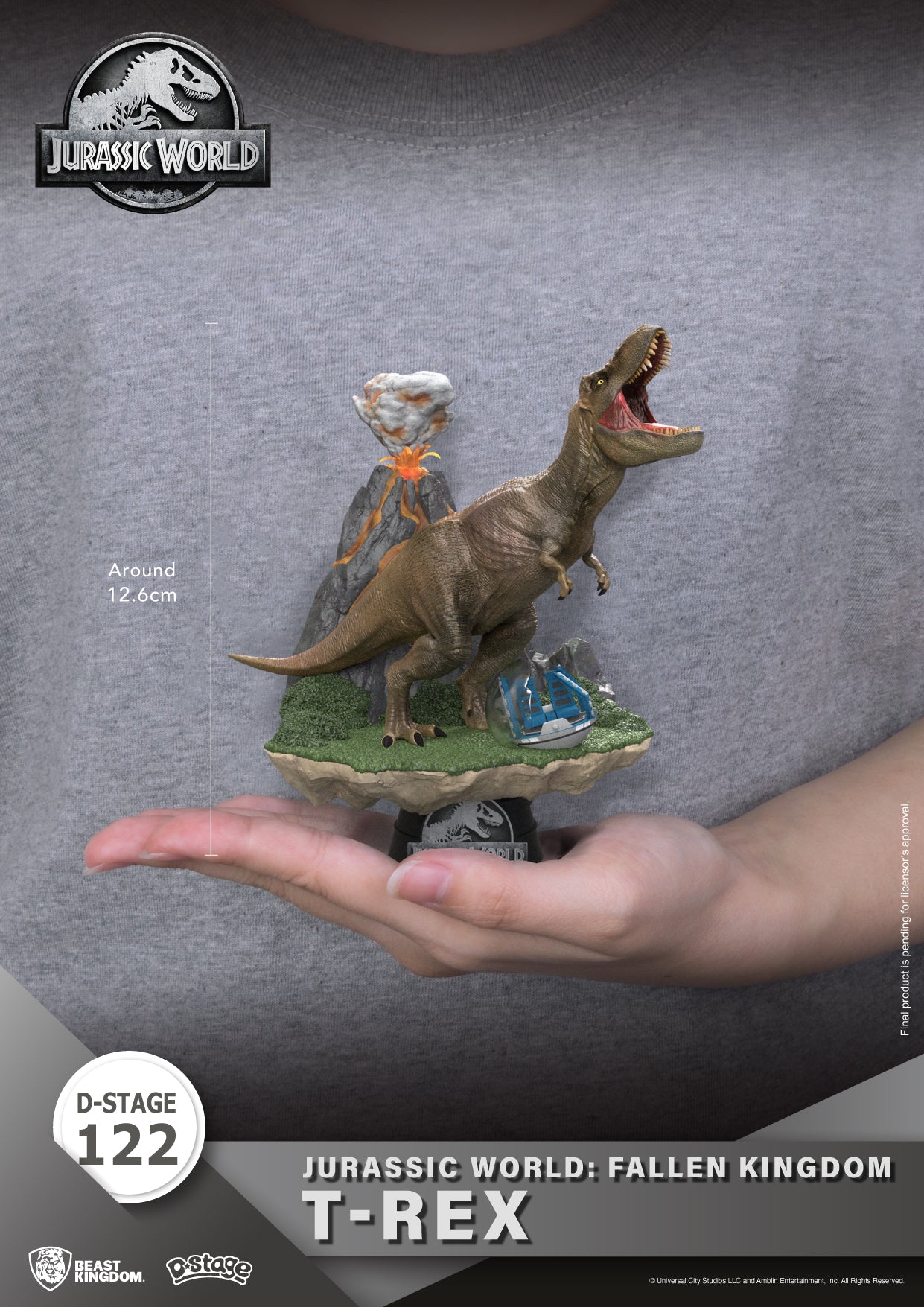 Diorama Stage-122-Jurassic World: Fallen Kingdom-T-Rex