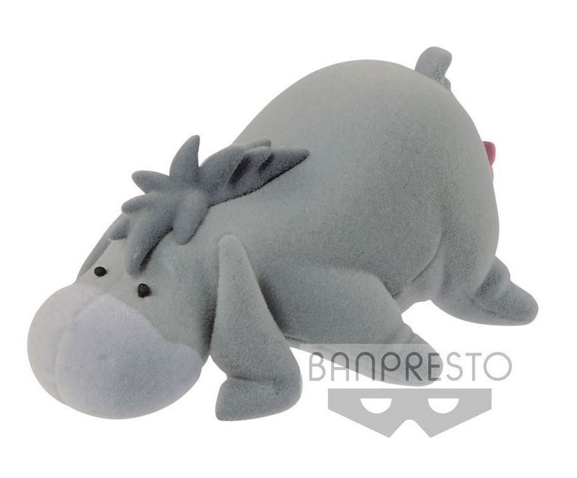 Disney Cute! Fluffy Puffy Figure Winnie the Pooh Eeyore