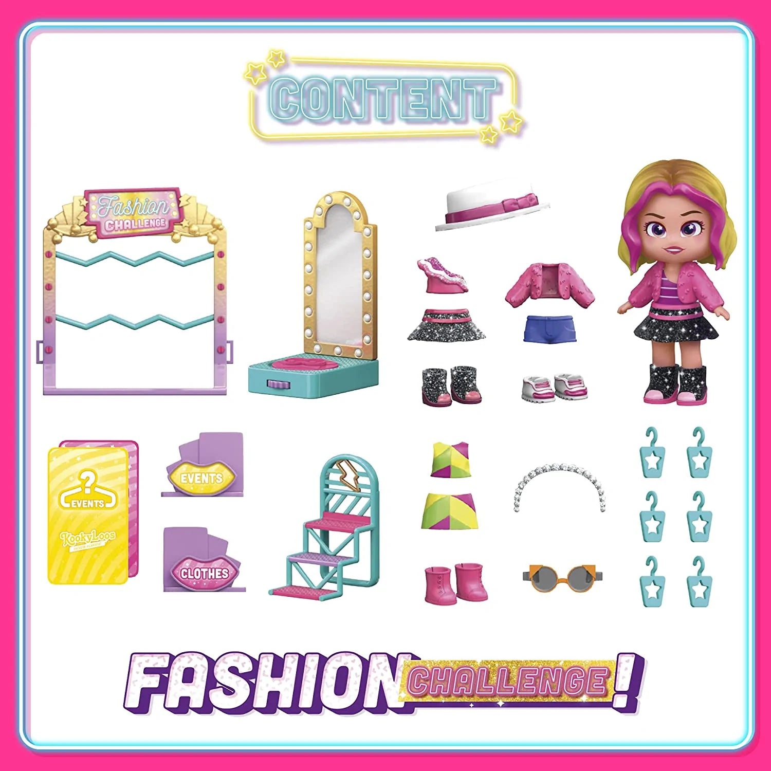 KOOKYLOOS - Play Set Fashion Challenge