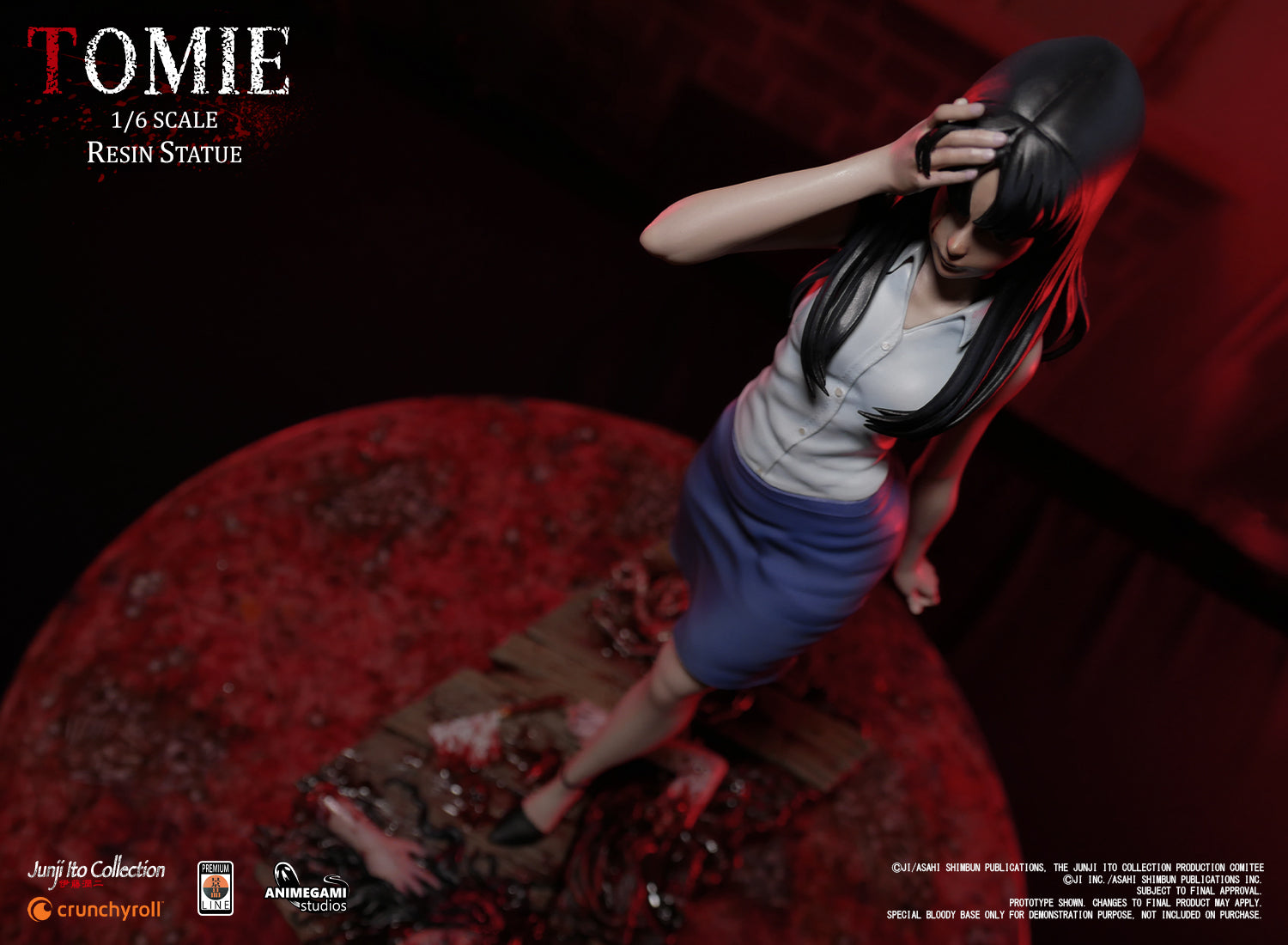 Tomie 1/6 Scale Resin Statue - Regular Edition