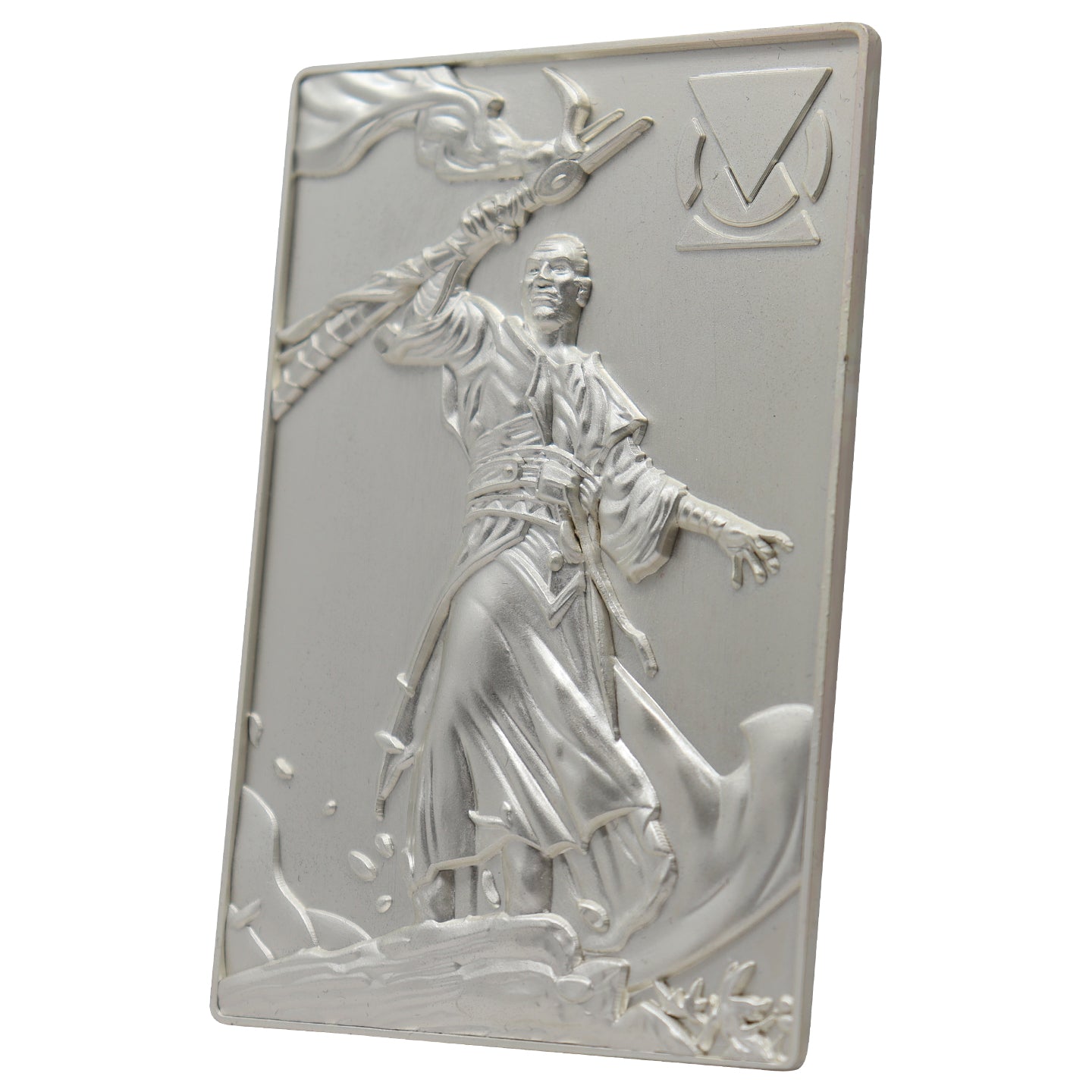 Magic the Gathering Limited Edition .999 Silver Plated Teferi Metal Collectible