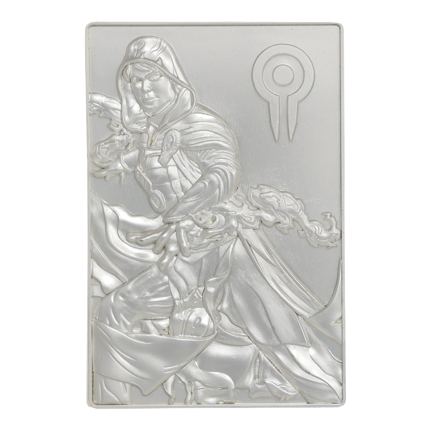 Magic the Gathering Limited Edition .999 Silver Plated Jace Beleren Metal Collectible