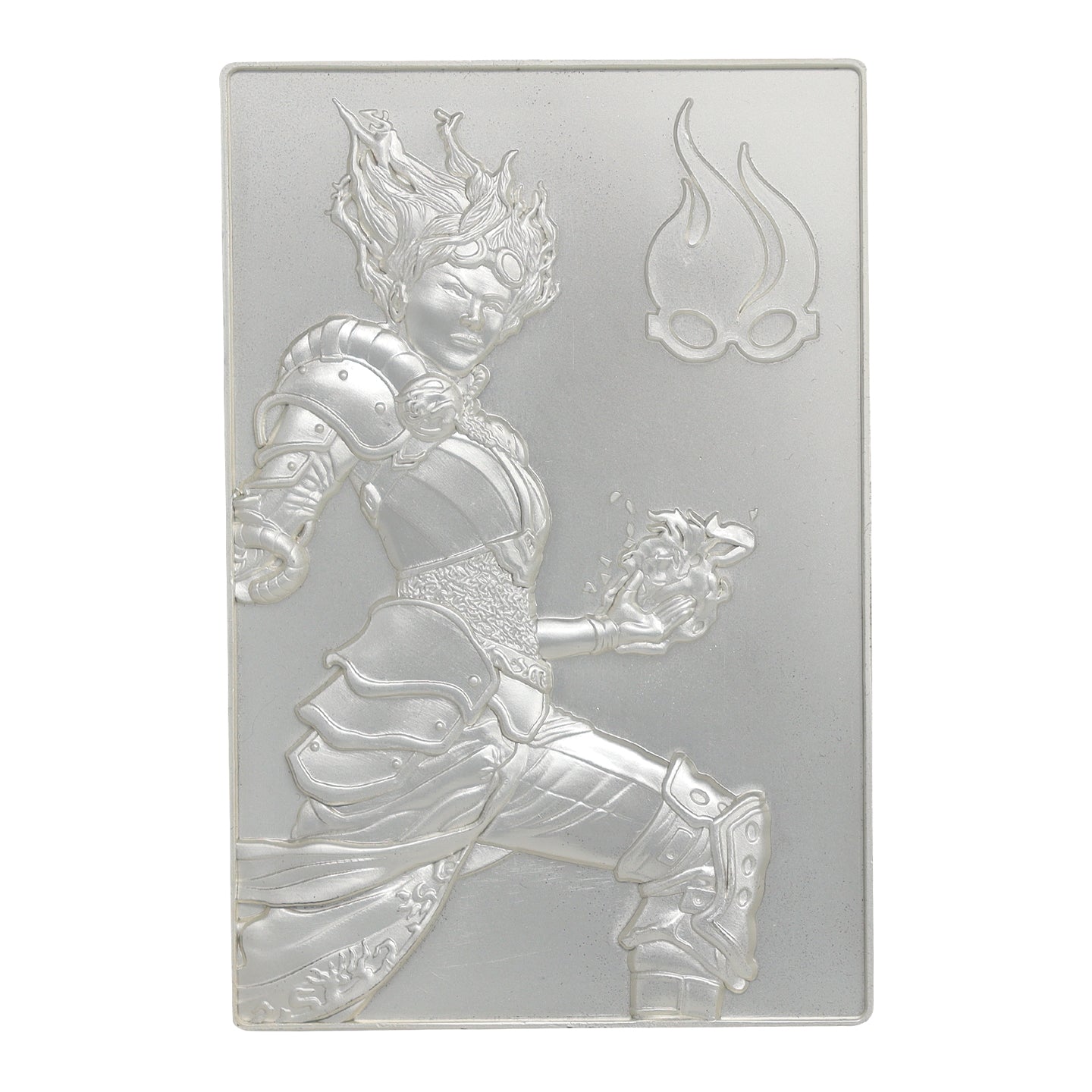 Magic the Gathering Limited Edition .999 Silver Plated Chandra Nalaar Metal Collectible