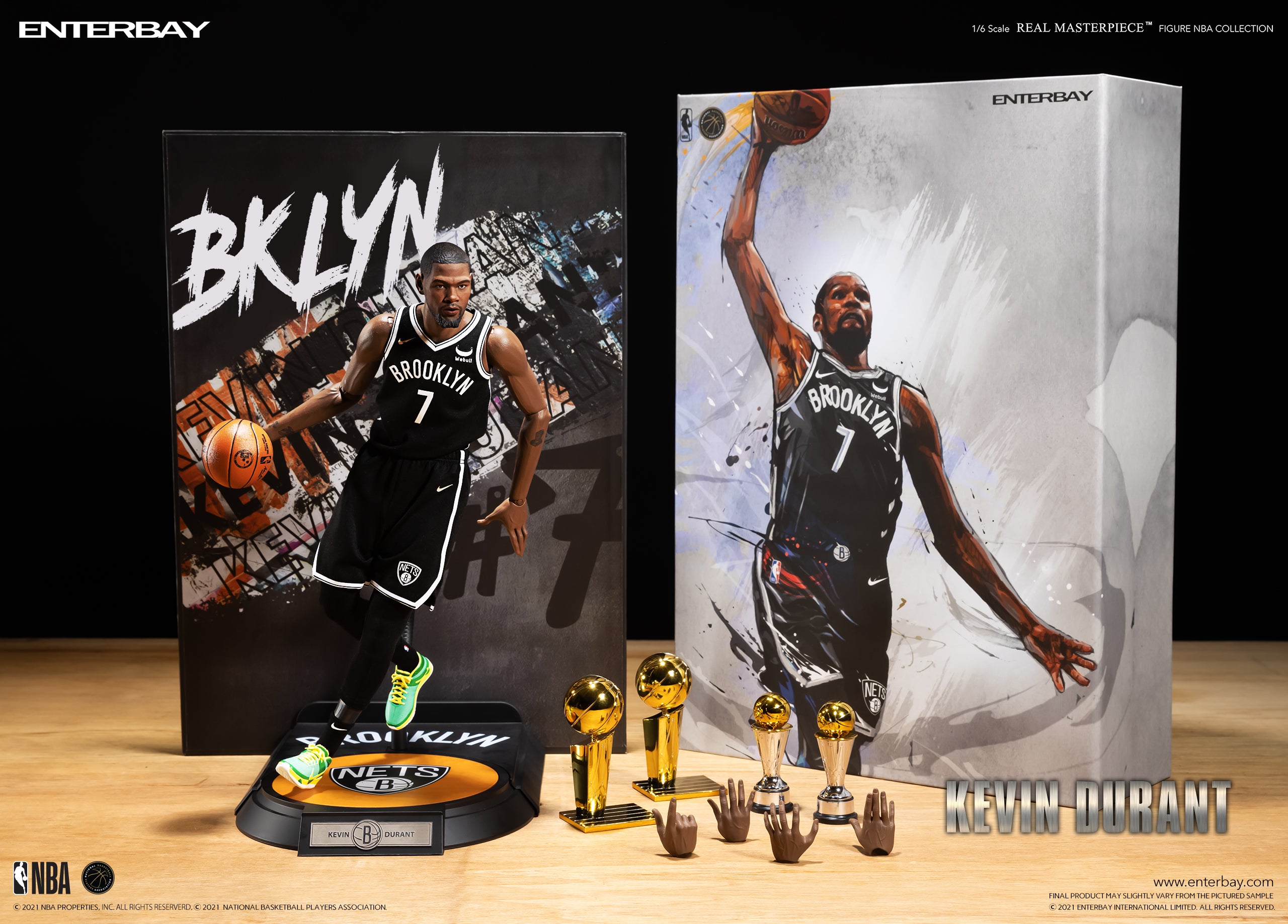1/6 REAL MASTERPIECE NBA COLLECTION: KEVIN DURANT NBA ACTION FIGURE