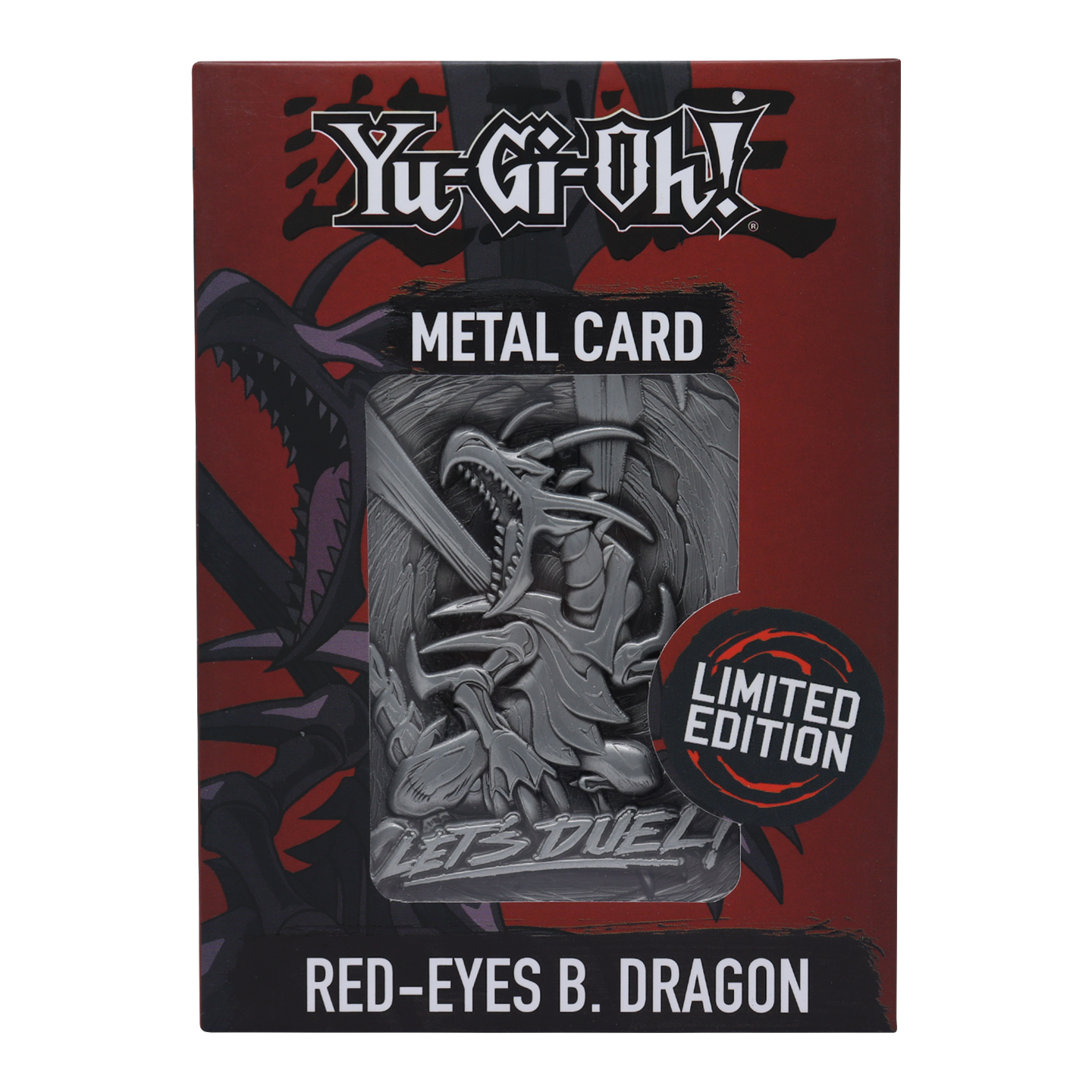 Yu-Gi-Oh! Limited Edition  Collectible - Red Eyes B. Dragon