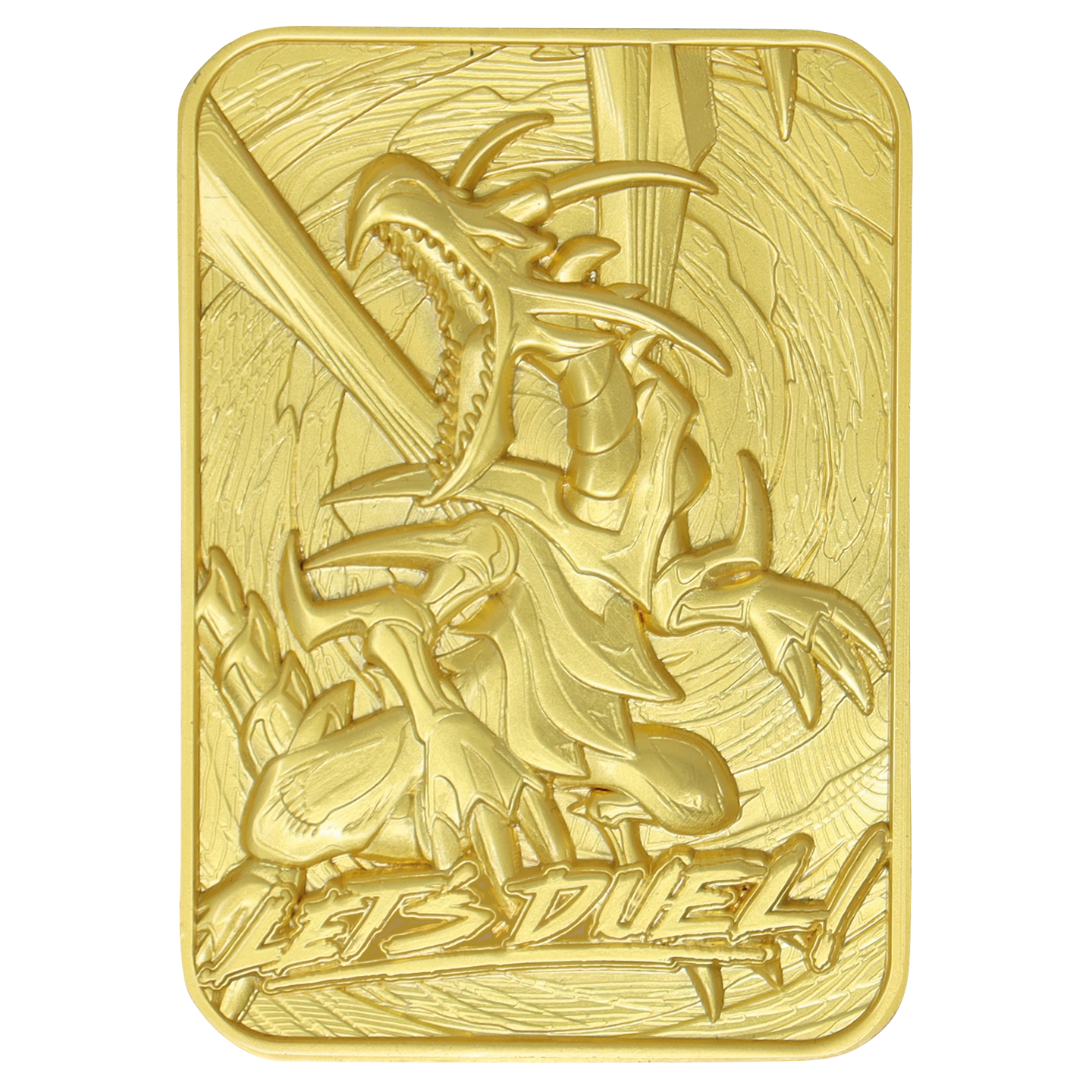 Yu-Gi-Oh! Limited Edition 24K Gold Plated Collectible - Red Eyes B. Dragon