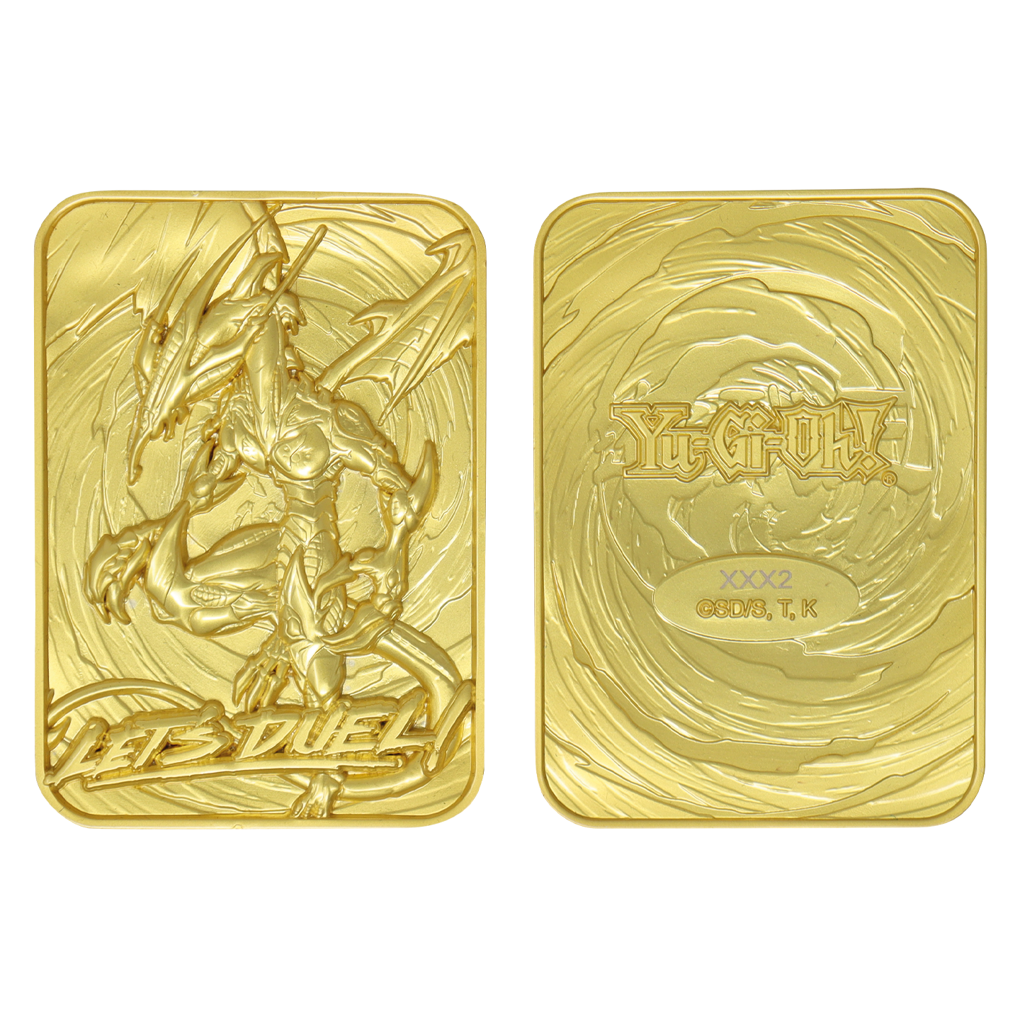 Yu-Gi-Oh! Limited Edition 24K Gold Plated Collectible - Stardust Dragon