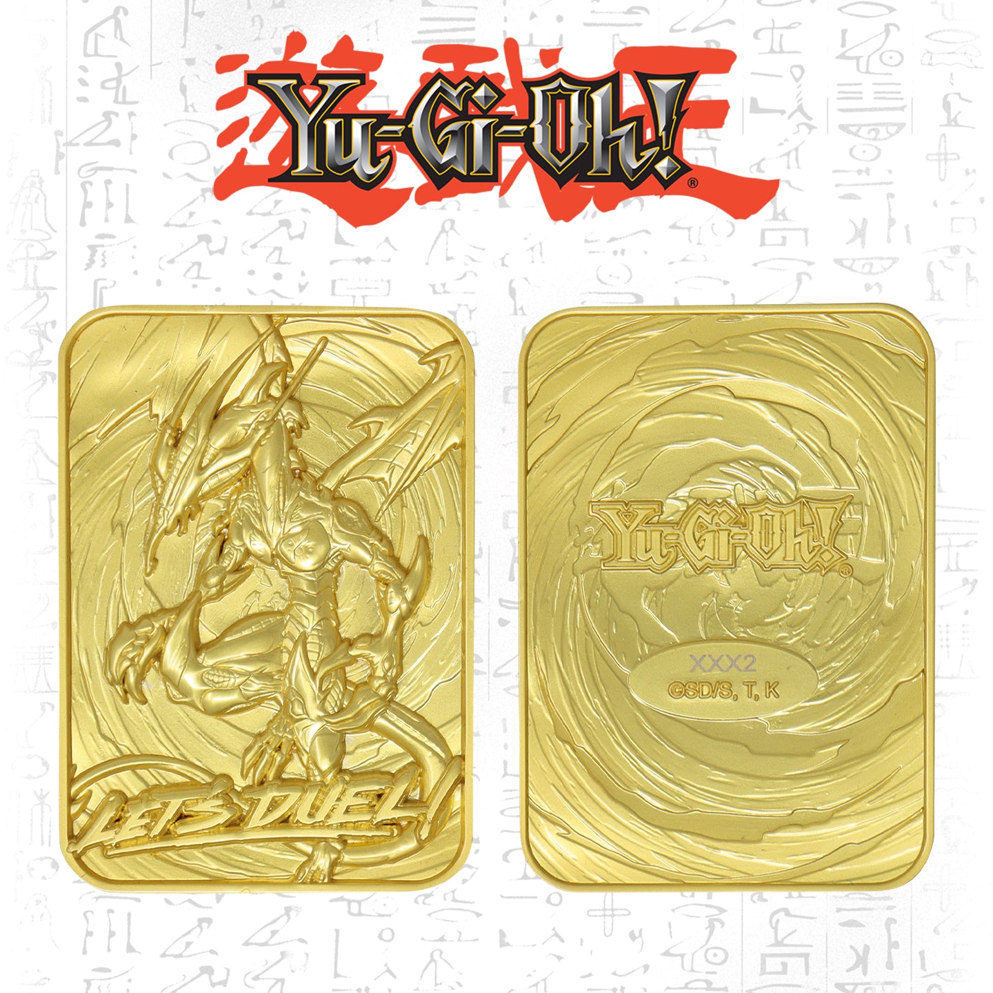 Yu-Gi-Oh! Limited Edition 24K Gold Plated Collectible - Stardust Dragon