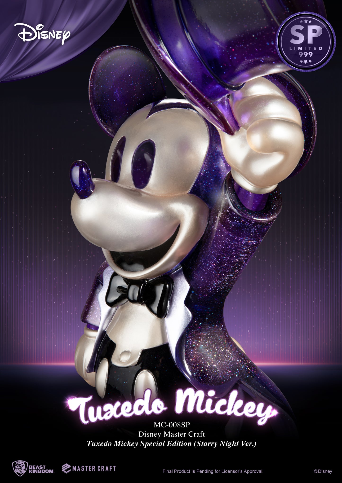 MC-008SP Disney Master Craft Tuxedo Mickey Special Edition (Starry Night Ver.)