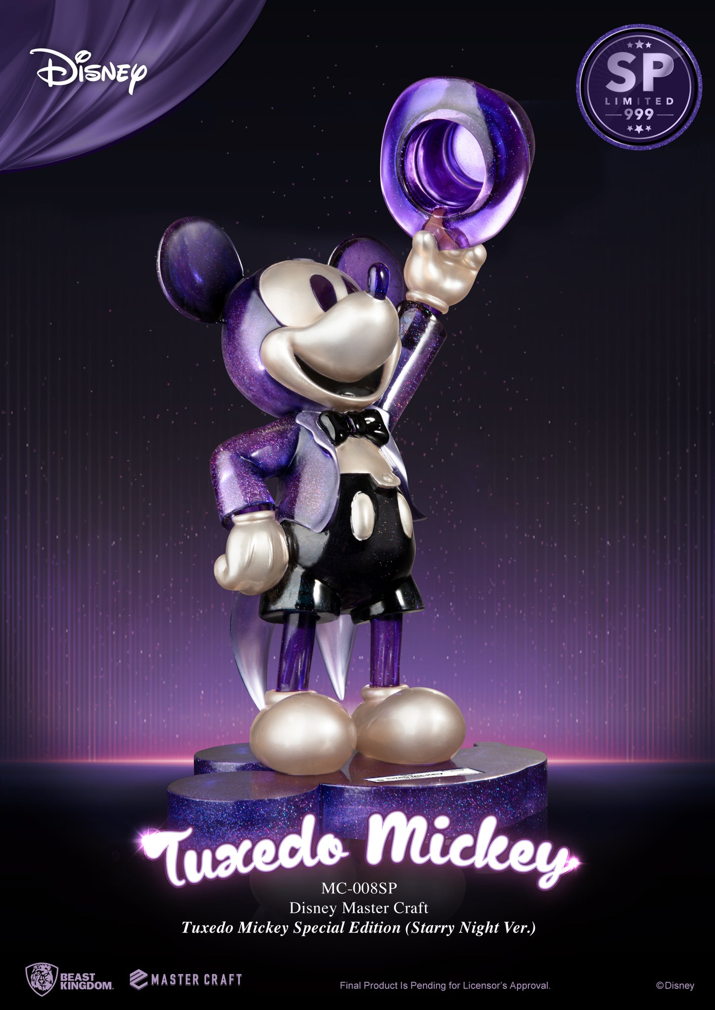 MC-008SP Disney Master Craft Tuxedo Mickey Special Edition (Starry Night Ver.)