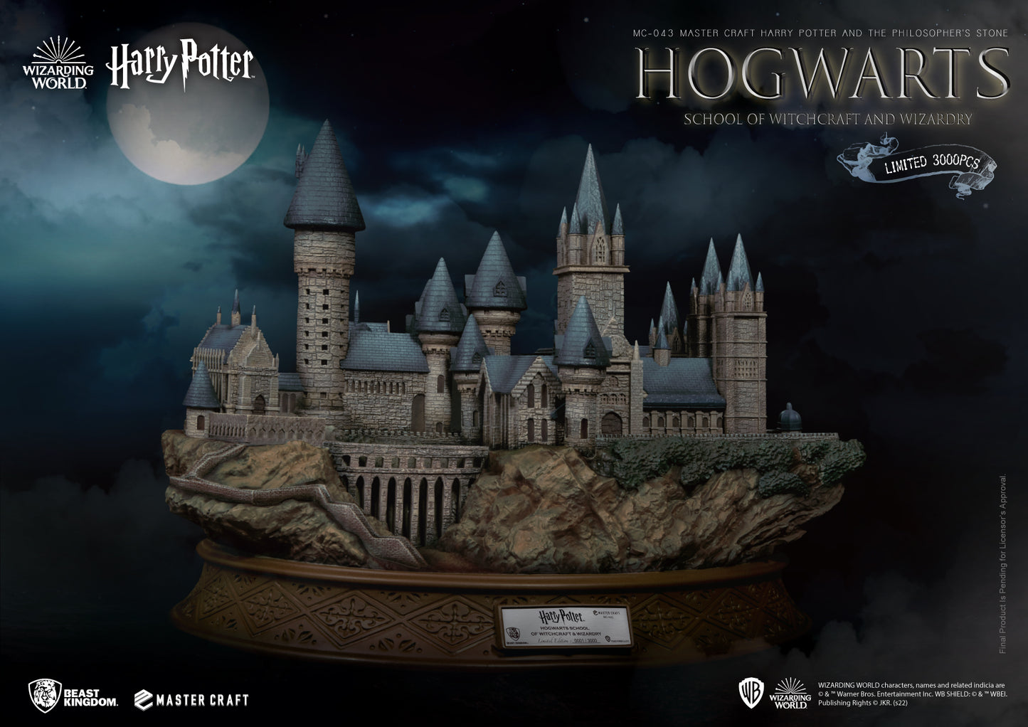 MC-043 Harry Potter And The Philosopher's Stone Master Craft Hogwarts School Of Witchcraft And Wizardry