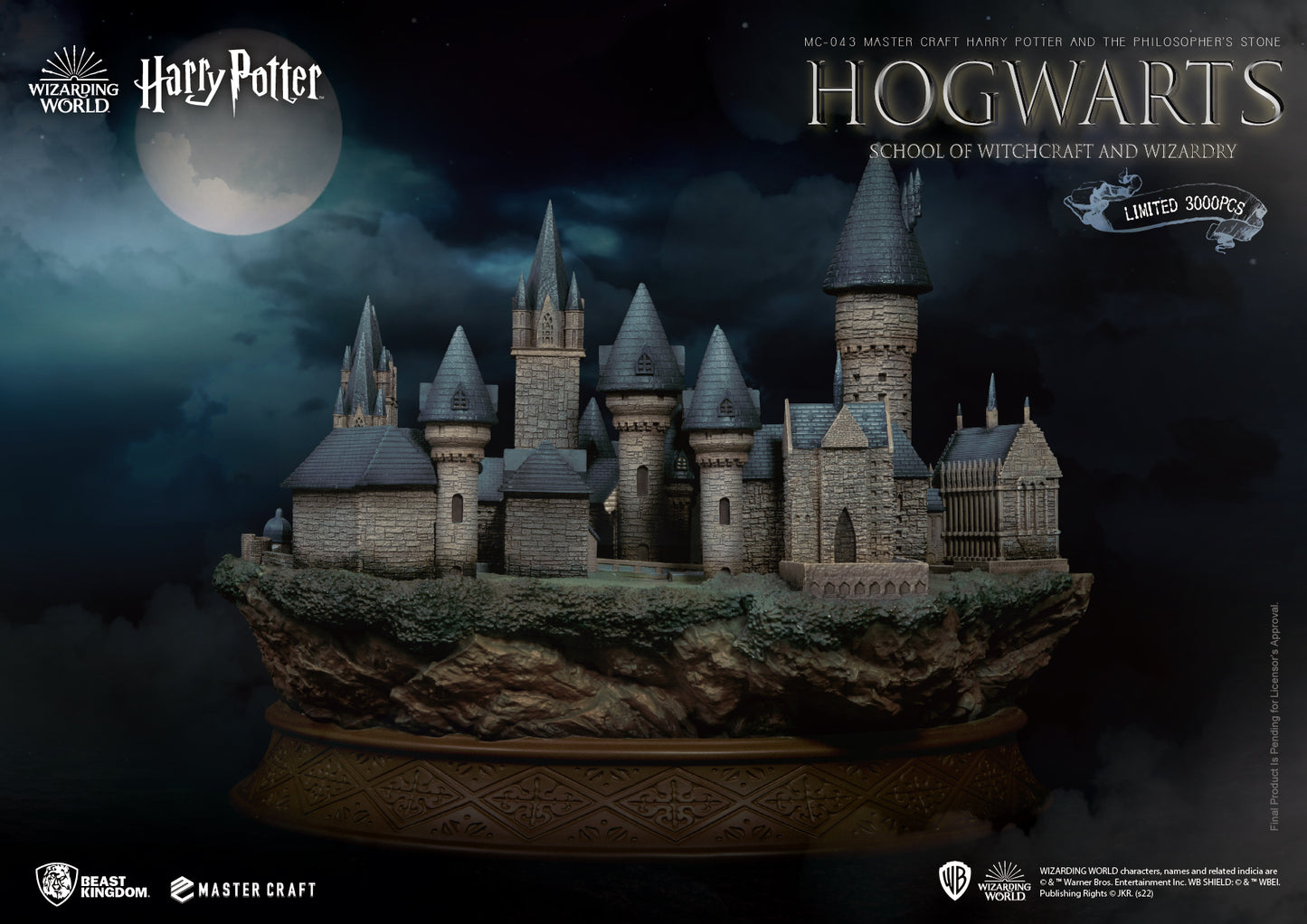 MC-043 Harry Potter And The Philosopher's Stone Master Craft Hogwarts School Of Witchcraft And Wizardry