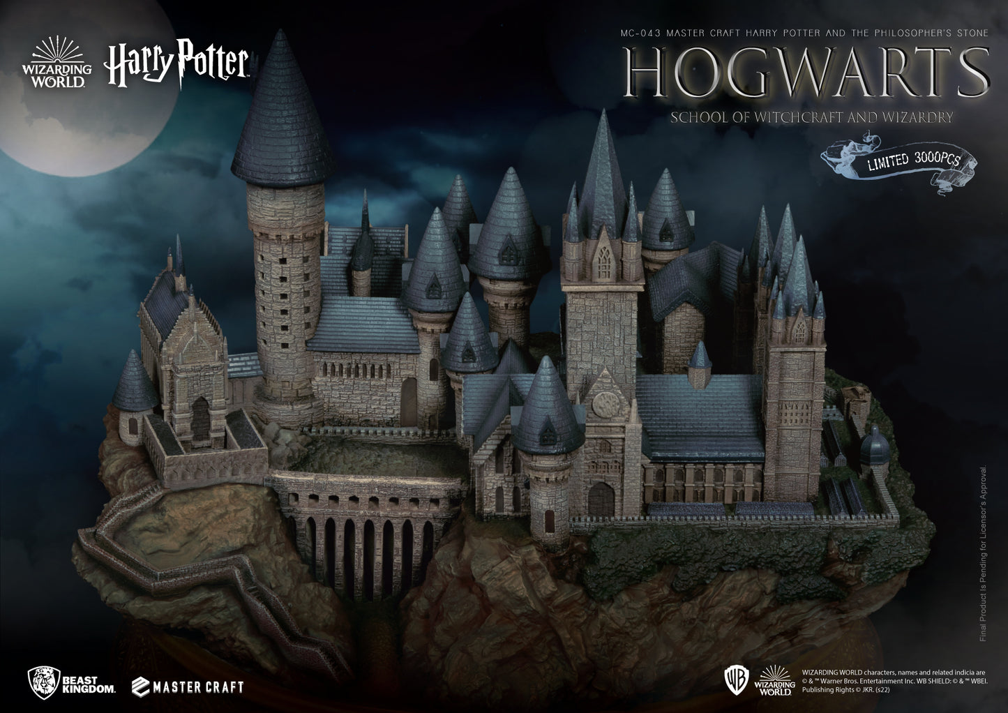 MC-043 Harry Potter And The Philosopher's Stone Master Craft Hogwarts School Of Witchcraft And Wizardry