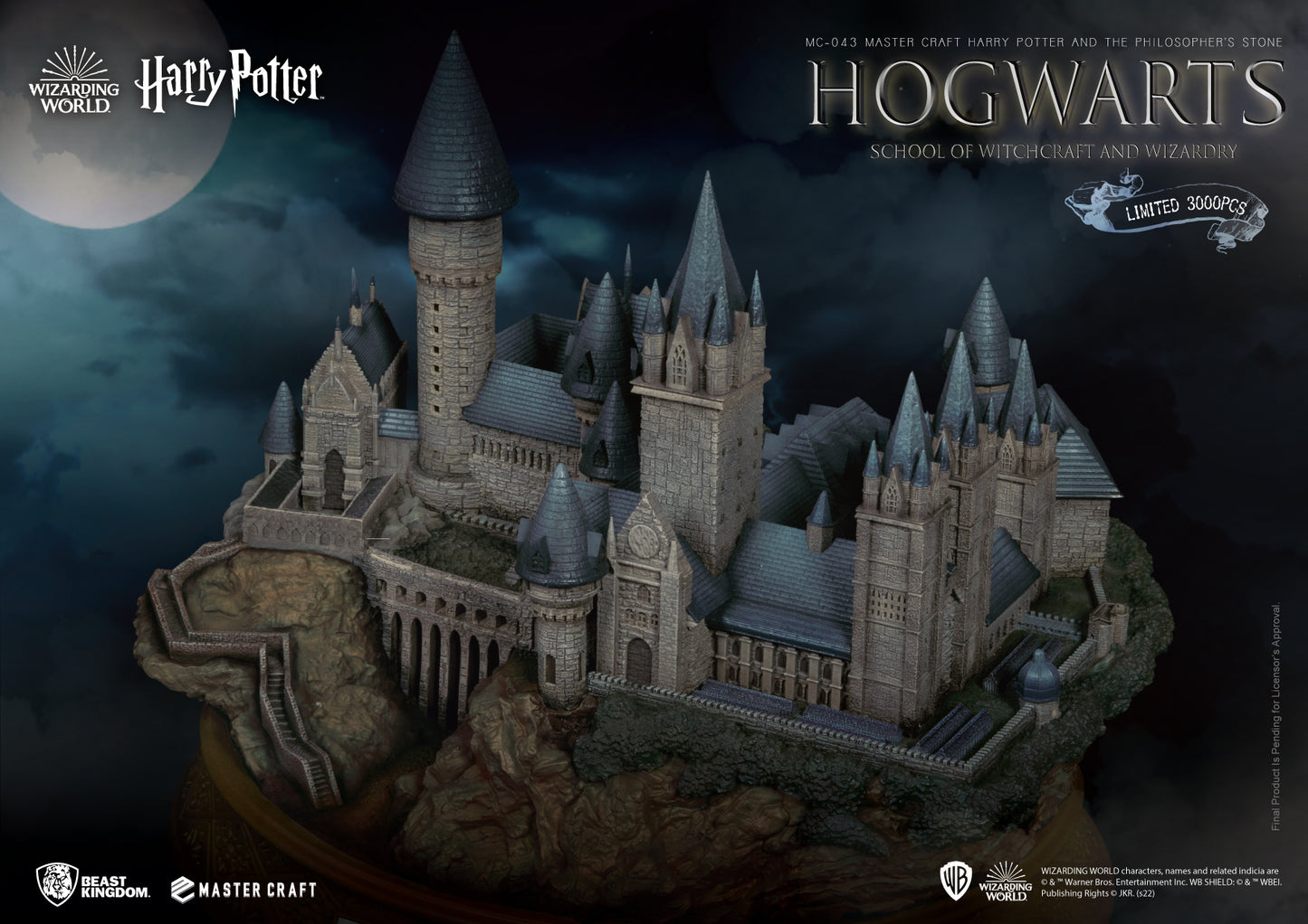 MC-043 Harry Potter And The Philosopher's Stone Master Craft Hogwarts School Of Witchcraft And Wizardry