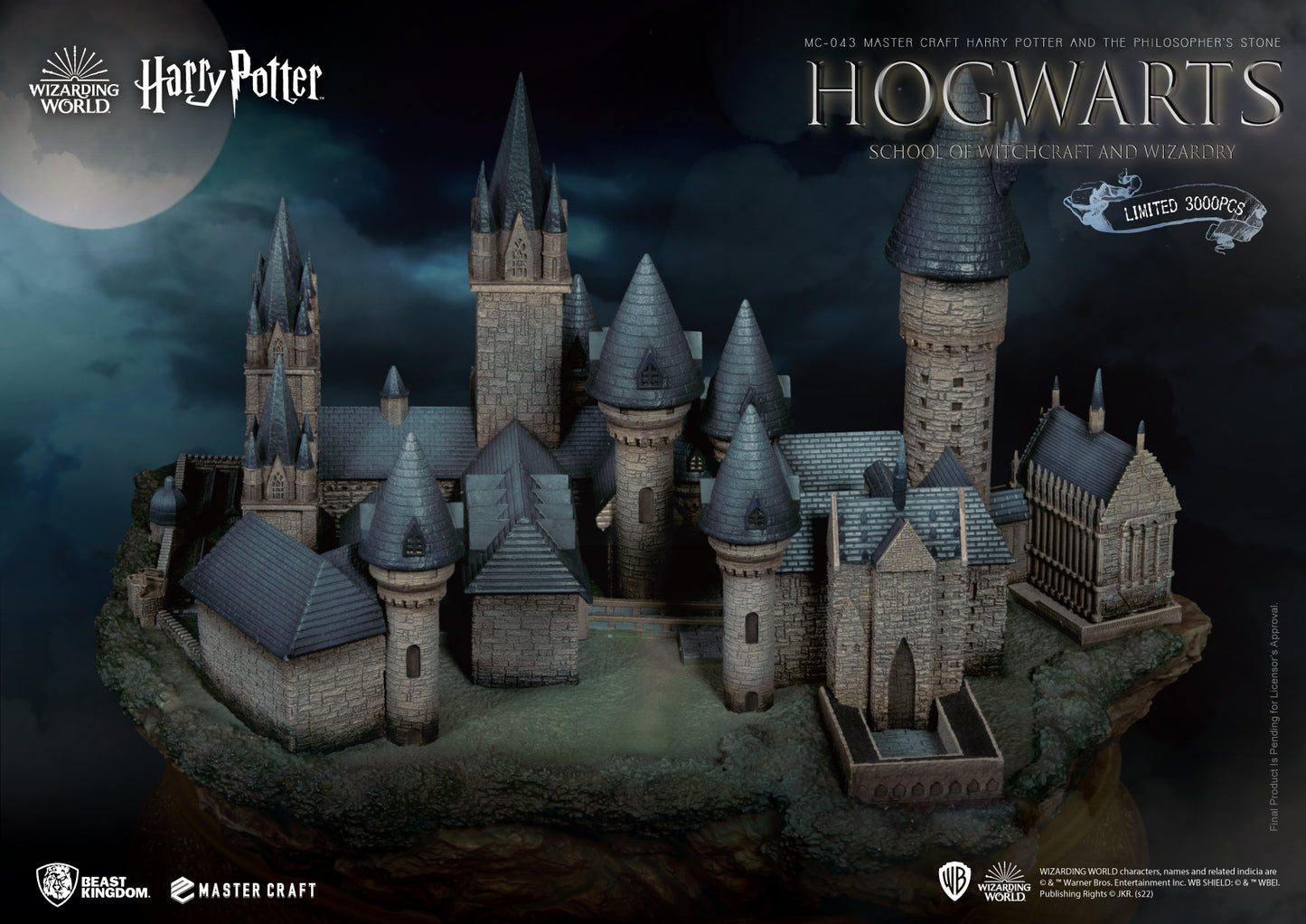 MC-043 Harry Potter And The Philosopher's Stone Master Craft Hogwarts School Of Witchcraft And Wizardry