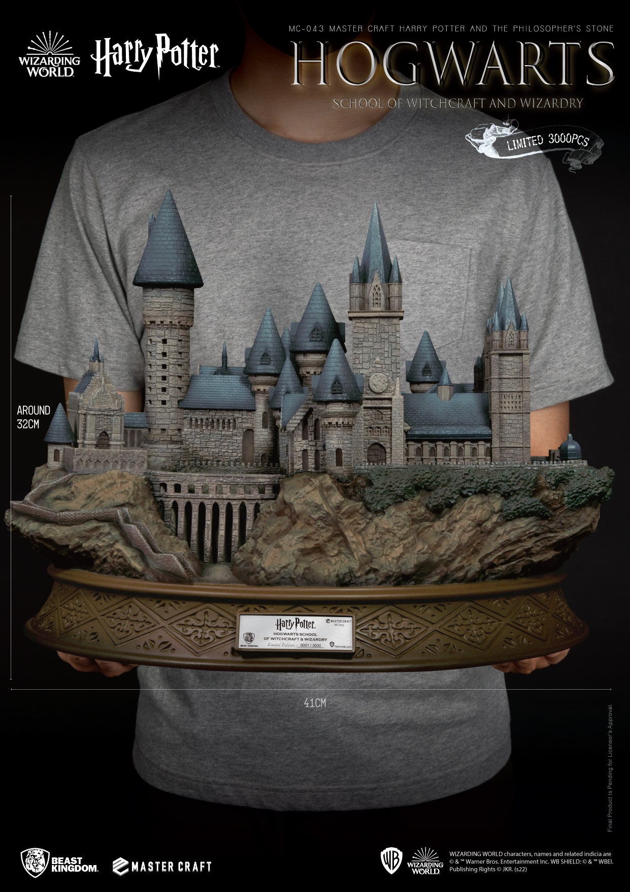 MC-043 Harry Potter And The Philosopher's Stone Master Craft Hogwarts School Of Witchcraft And Wizardry