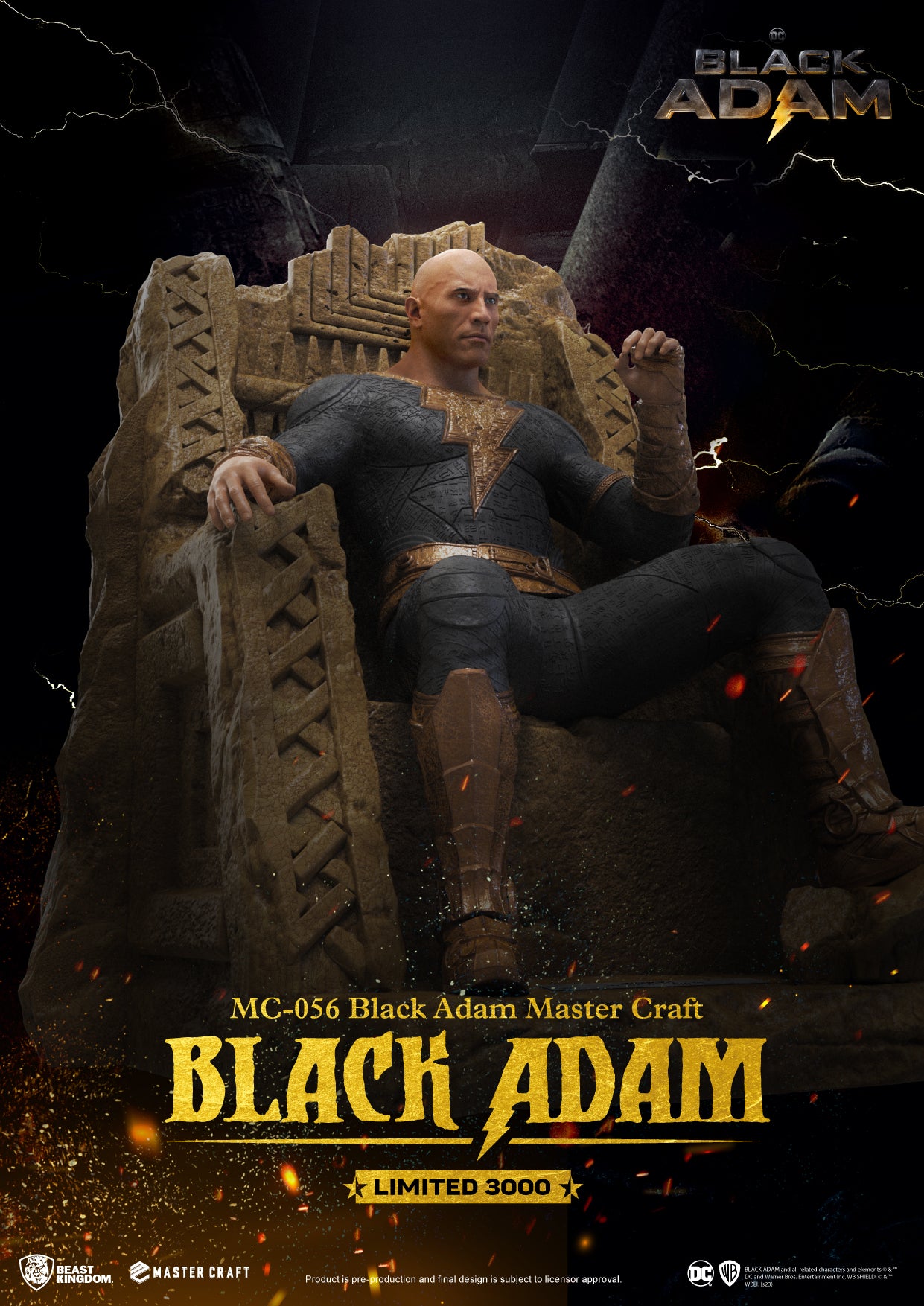 MC-056 Black Adam Master Craft Black Adam