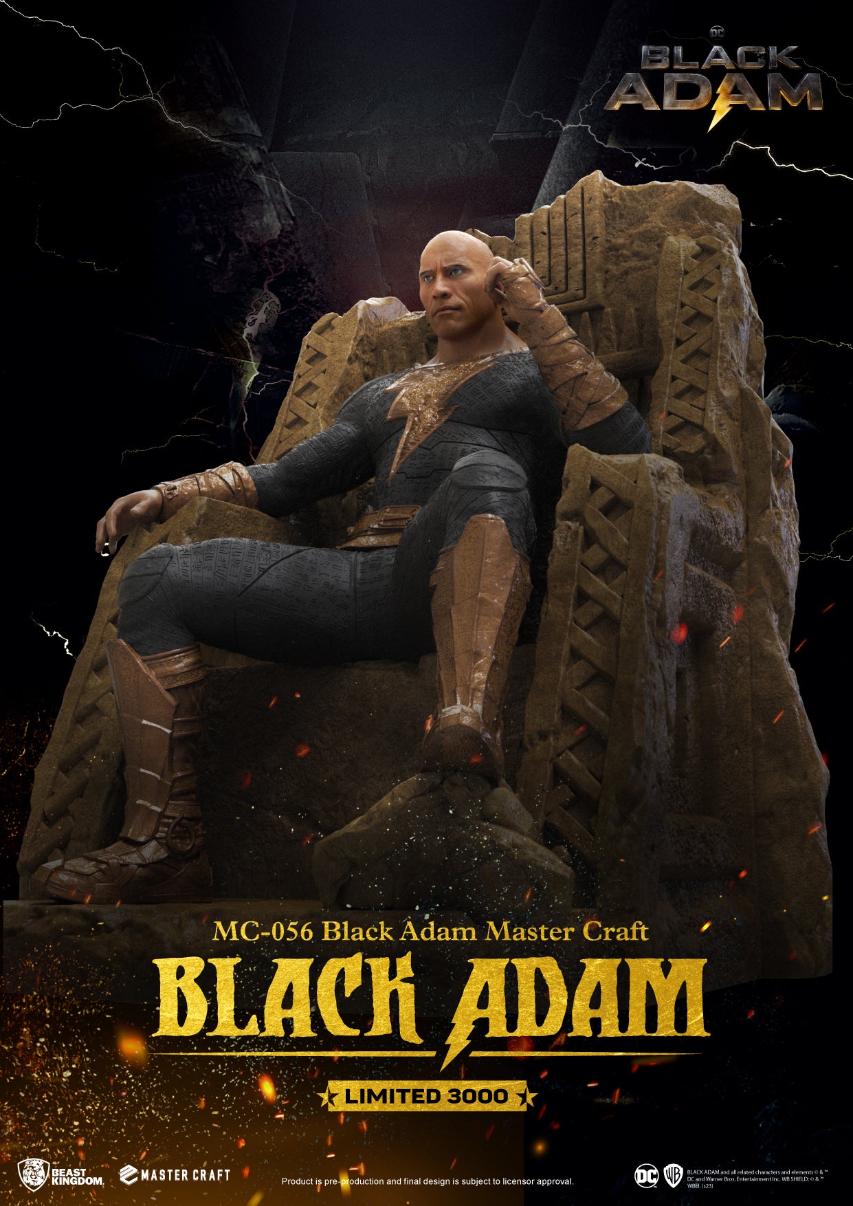 MC-056 Black Adam Master Craft Black Adam