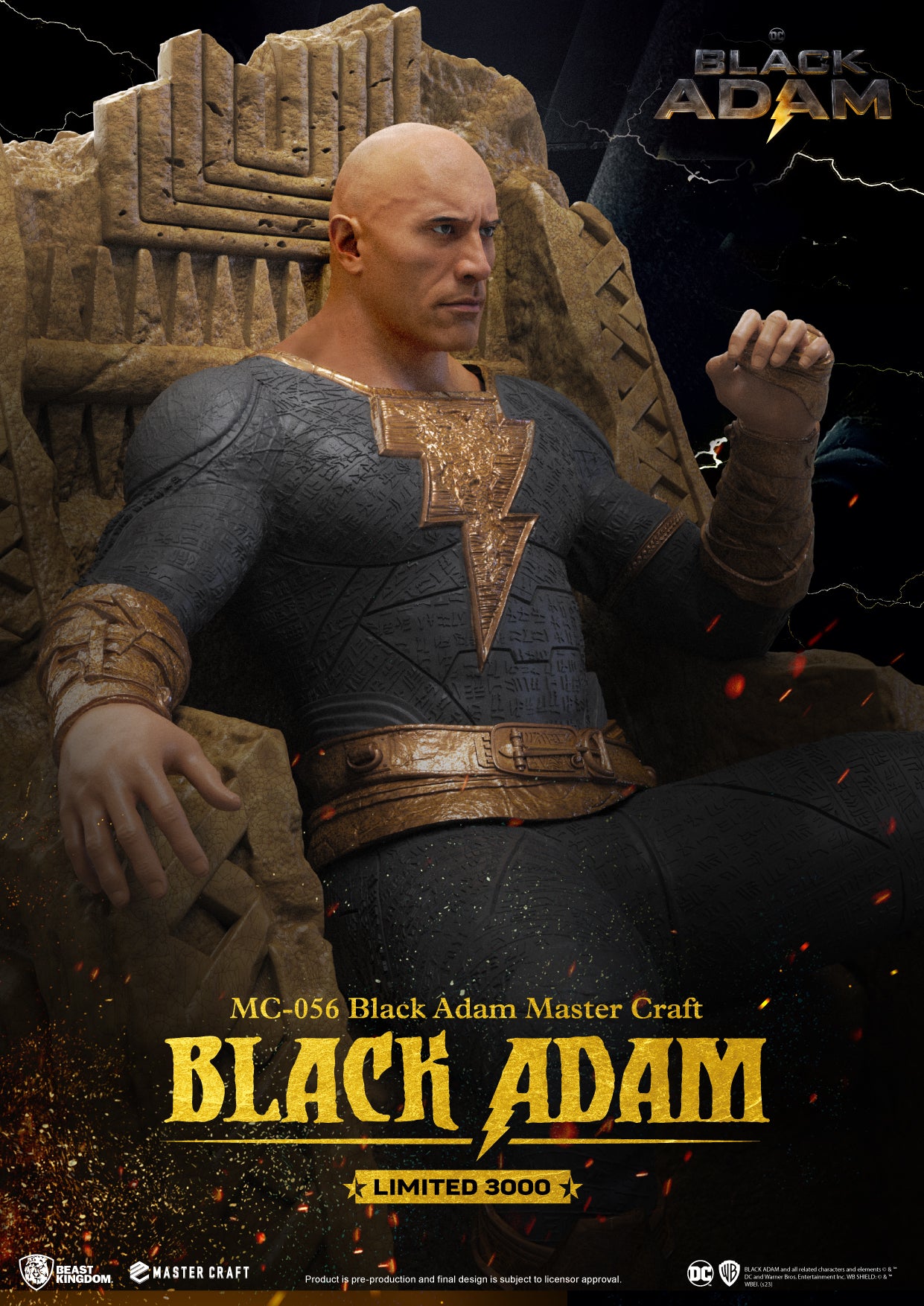 MC-056 Black Adam Master Craft Black Adam