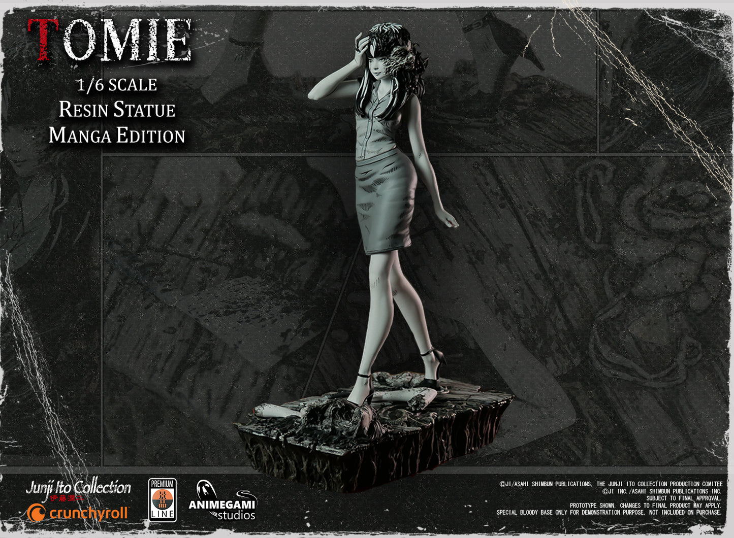 Tomie (Manga) 1/6 Scale Resin Statue - Regular Edition