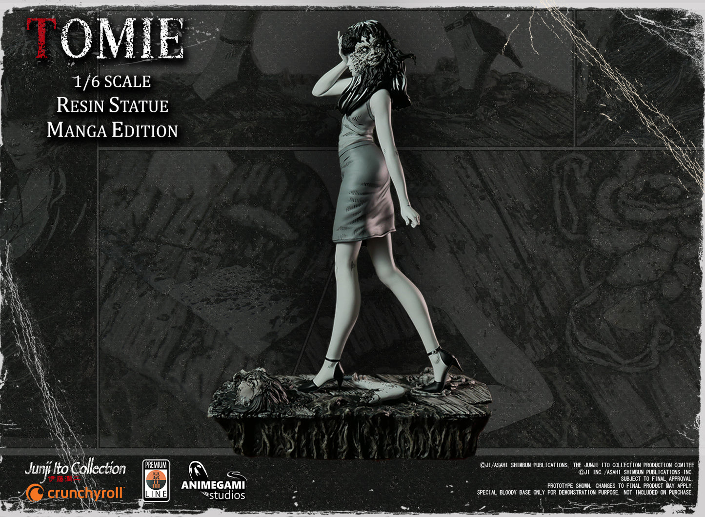 Tomie (Manga) 1/6 Scale Resin Statue - Regular Edition