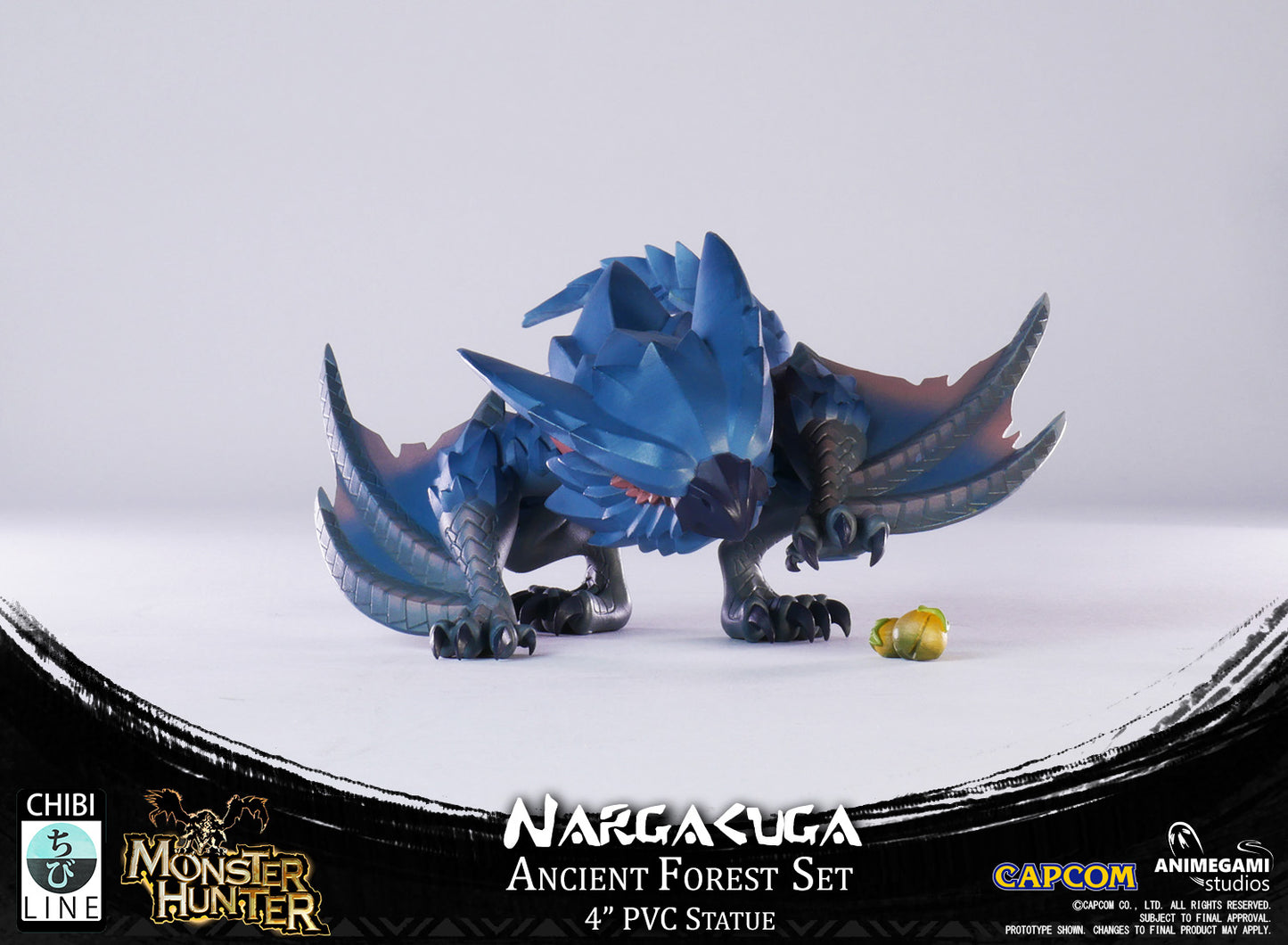 Nargacuga 4" PVC Statue - Regular Edition