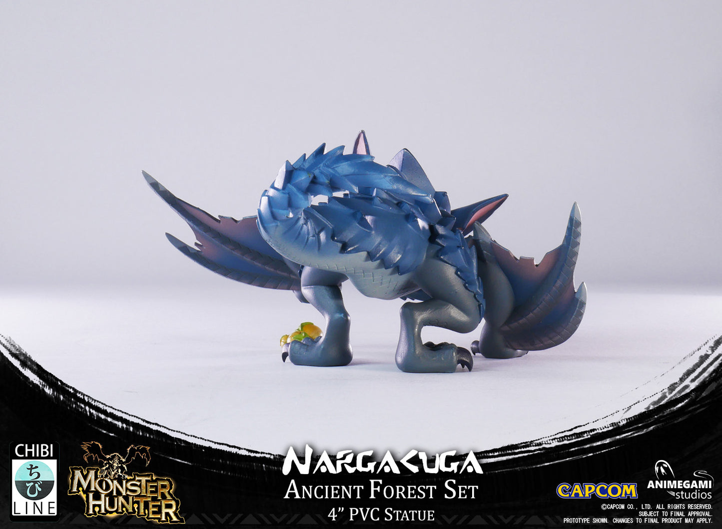 Nargacuga 4" PVC Statue - Regular Edition