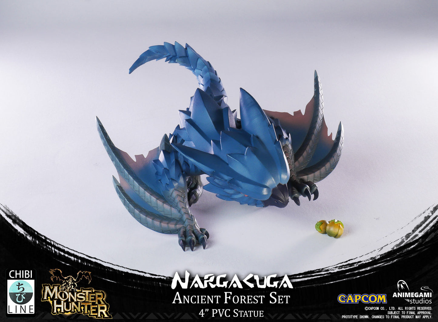 Nargacuga 4" PVC Statue - Regular Edition