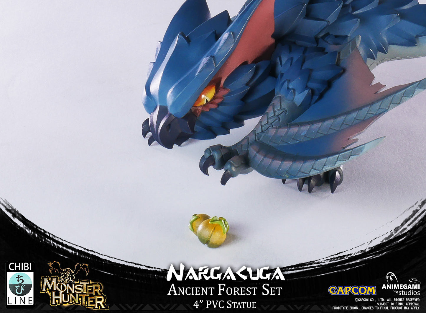 Nargacuga 4" PVC Statue - Regular Edition