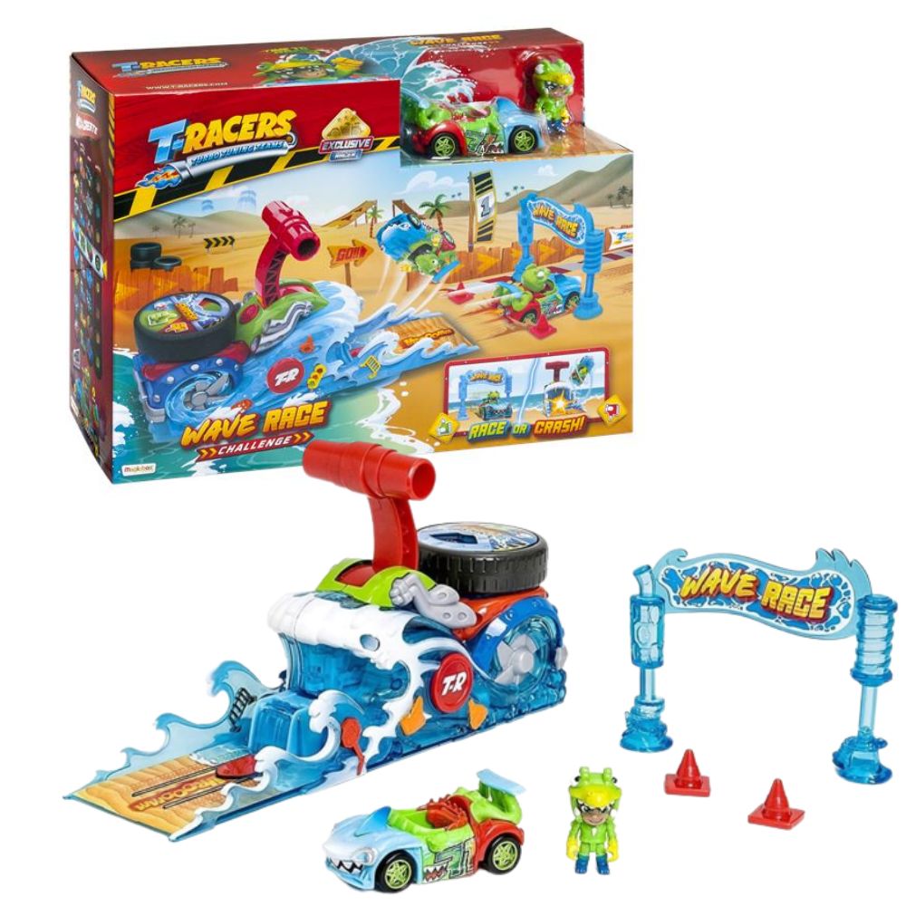 T-RACERS WAVE RACE PLAYSET