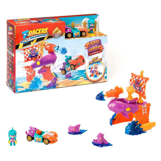 T-RACERS PIRATE SHARK ATTACK PLAYSET