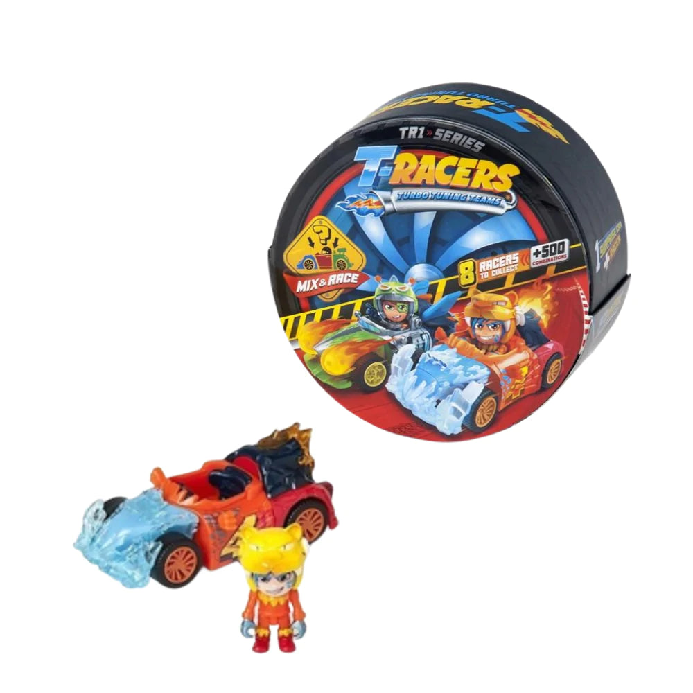 T-RACERS I SERIES COLLECTIBLE MIX AND MATCH TOY CARS