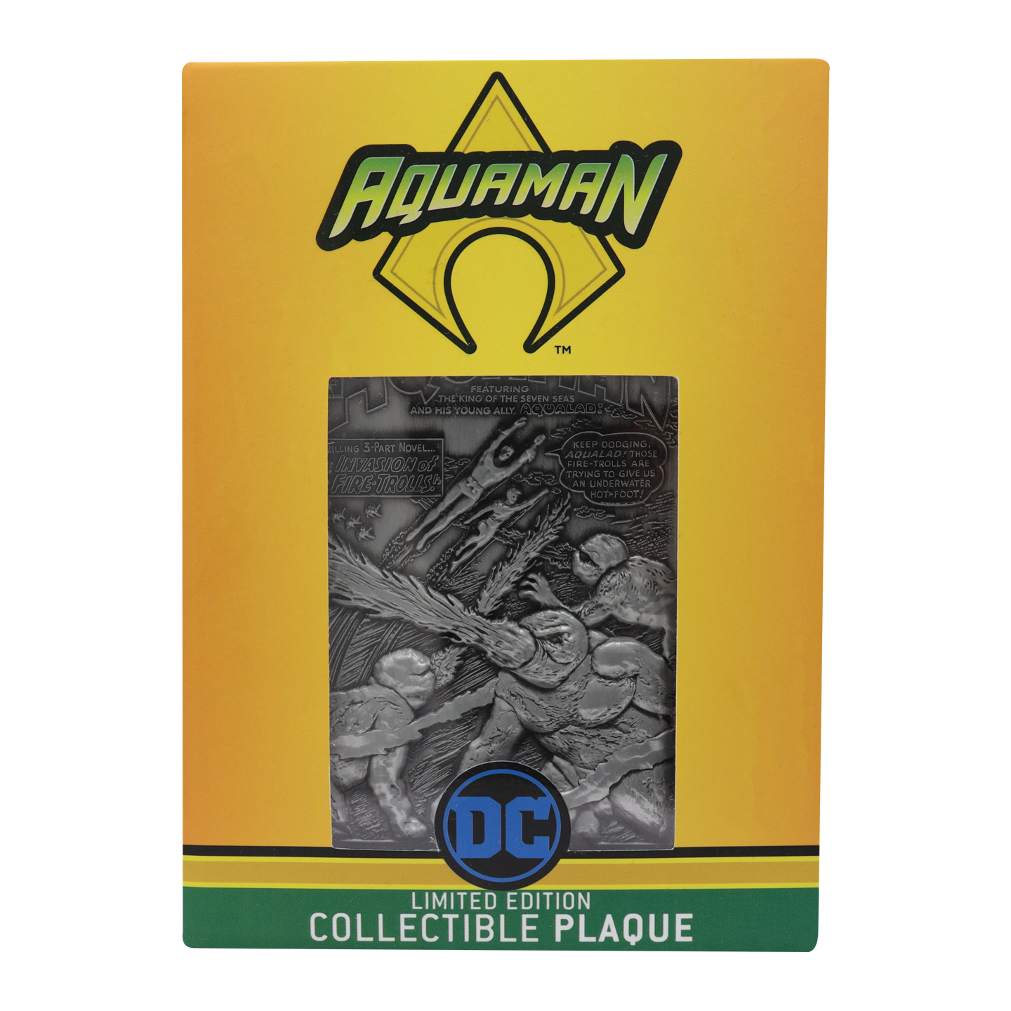 Aquaman DC Comics Limited Edition Collectible Ingot