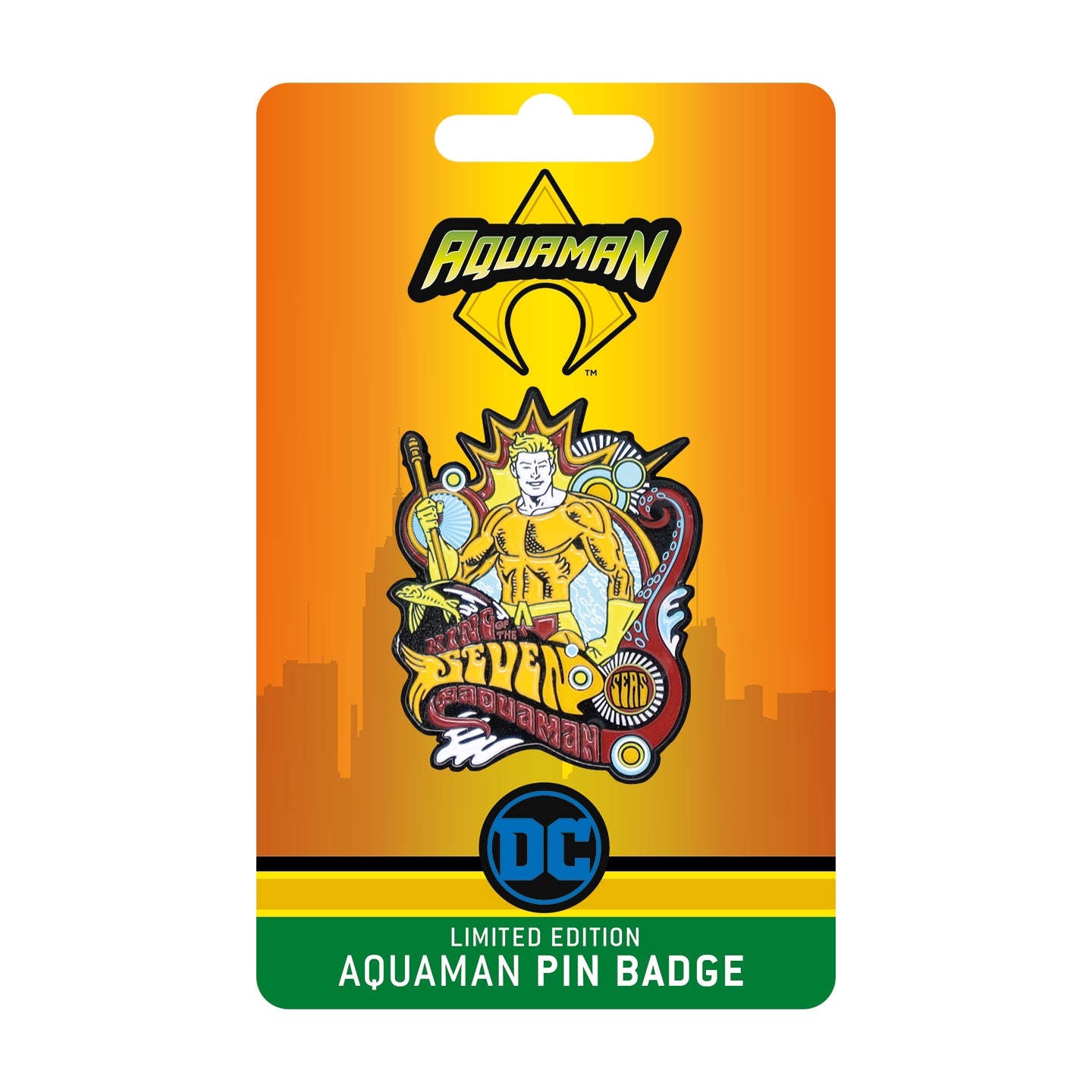 Aquaman DC Comics Limited Edition Pin Badge