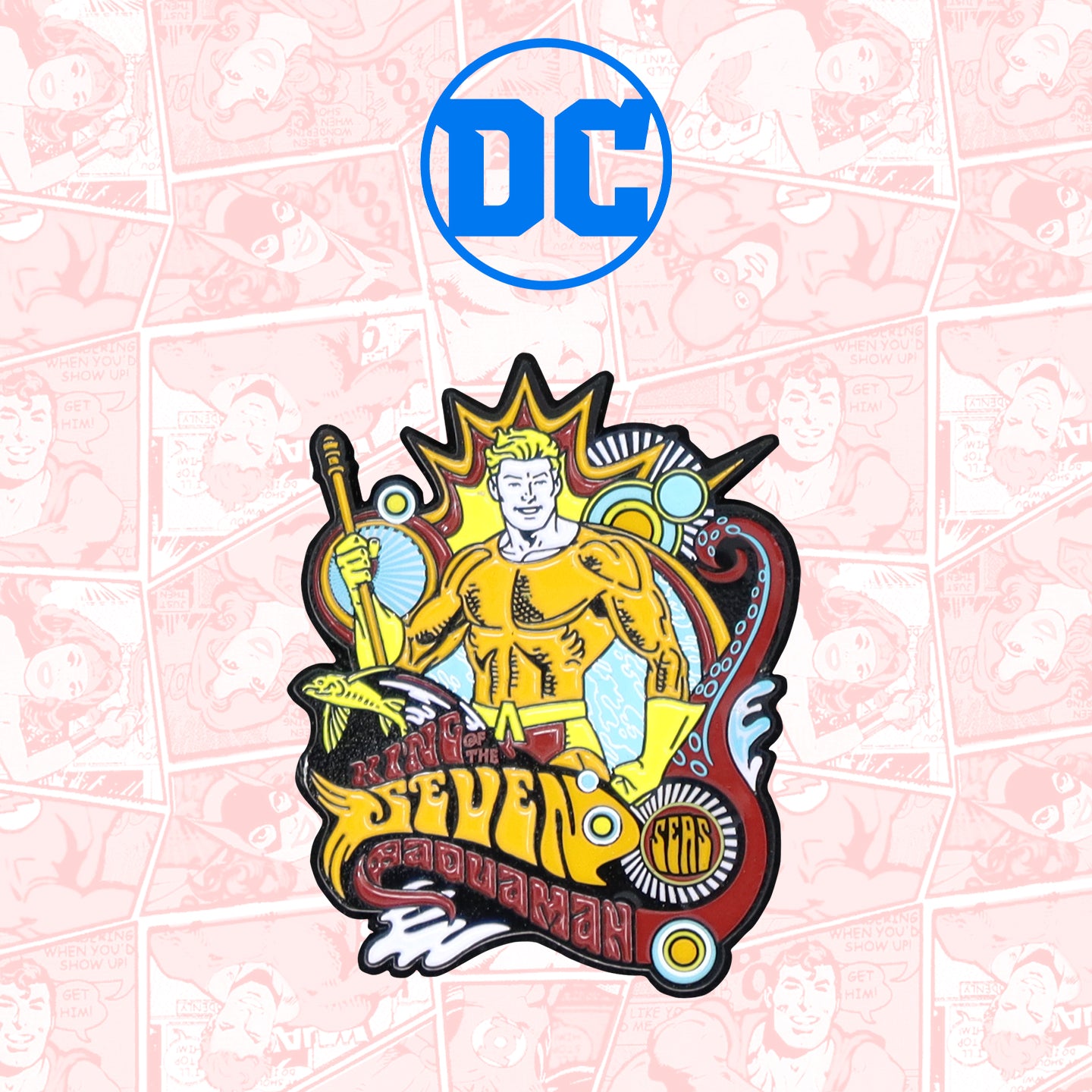 Aquaman DC Comics Limited Edition Pin Badge