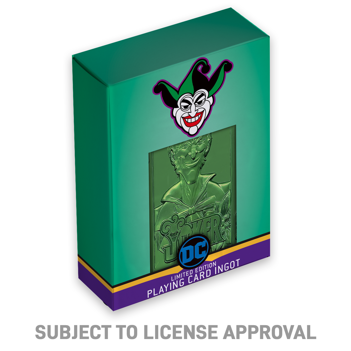 The Joker Playing Card Limited Edition  Ingot